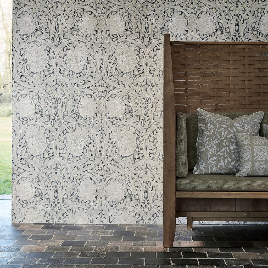 william morris wallpaper,wall,curtain,room,interior design,wallpaper
