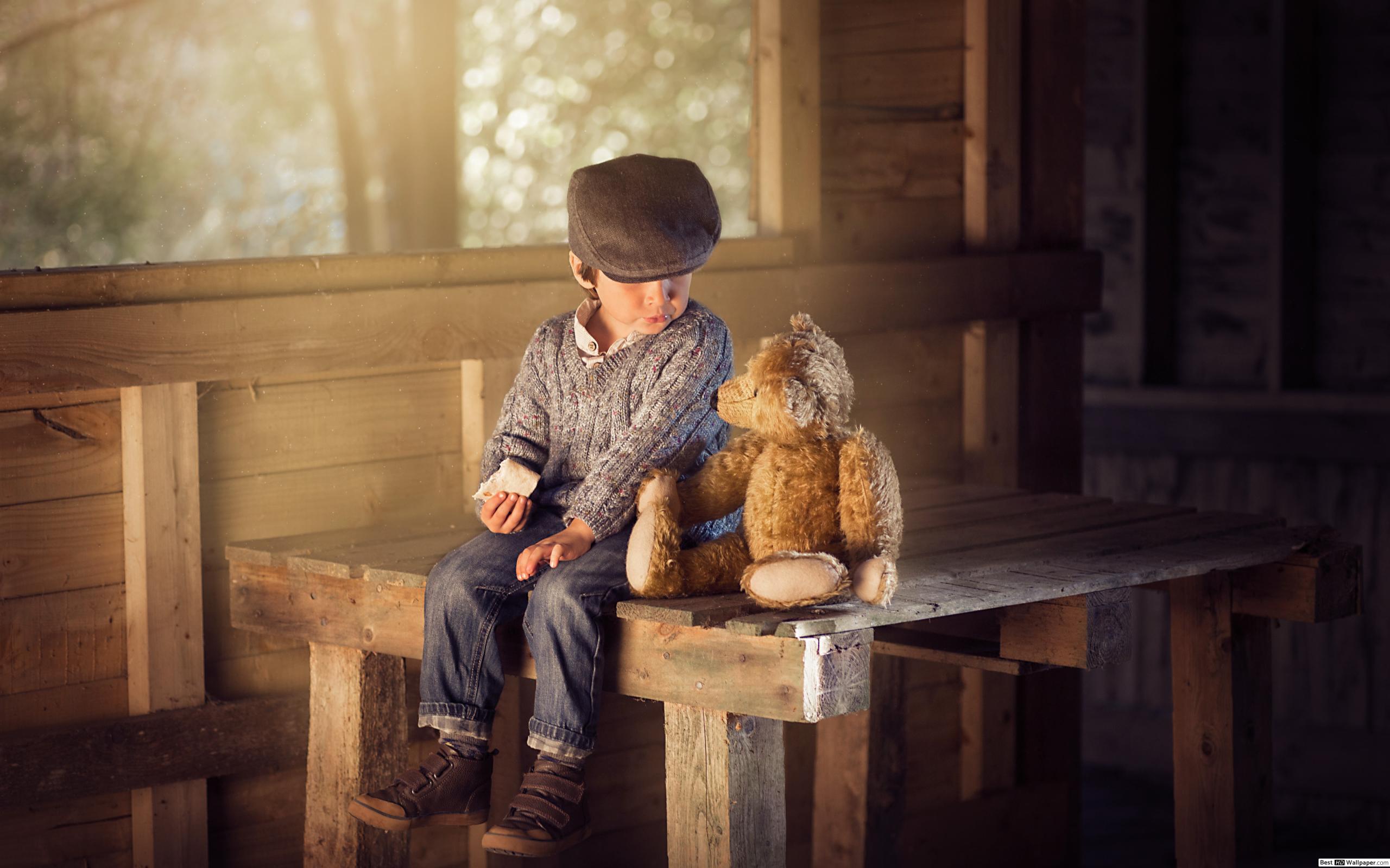 teddybär tapete,sitzung,holz,möbel