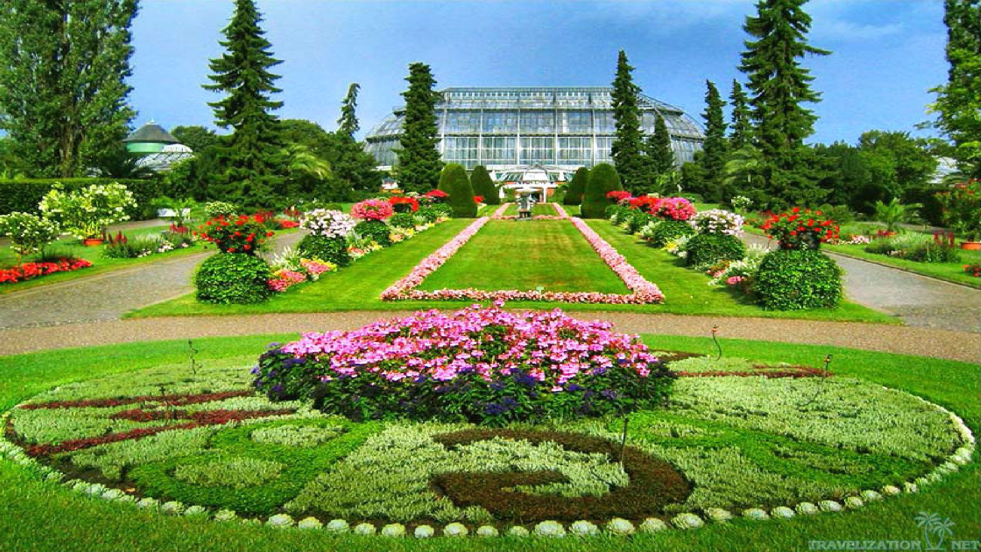 garden wallpaper,garden,natural landscape,botanical garden,landscape,landscaping
