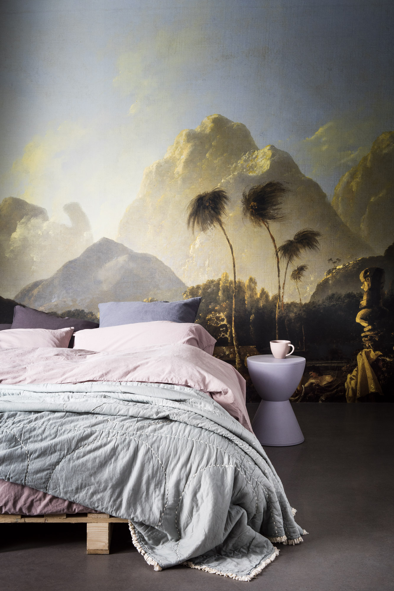 bedroom wallpaper,nature,bed,bedroom,furniture,room