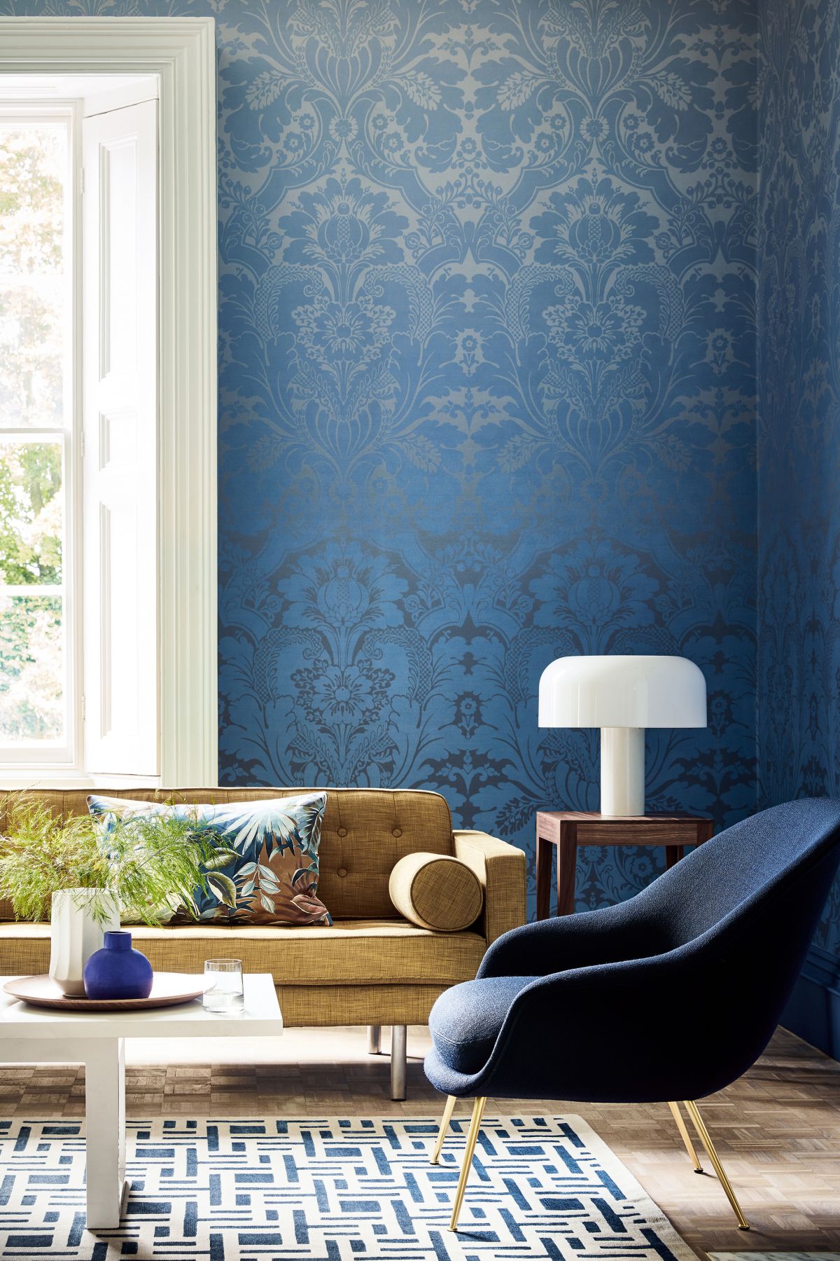 papier peint de salon,bleu,salon,design d'intérieur,chambre,mur