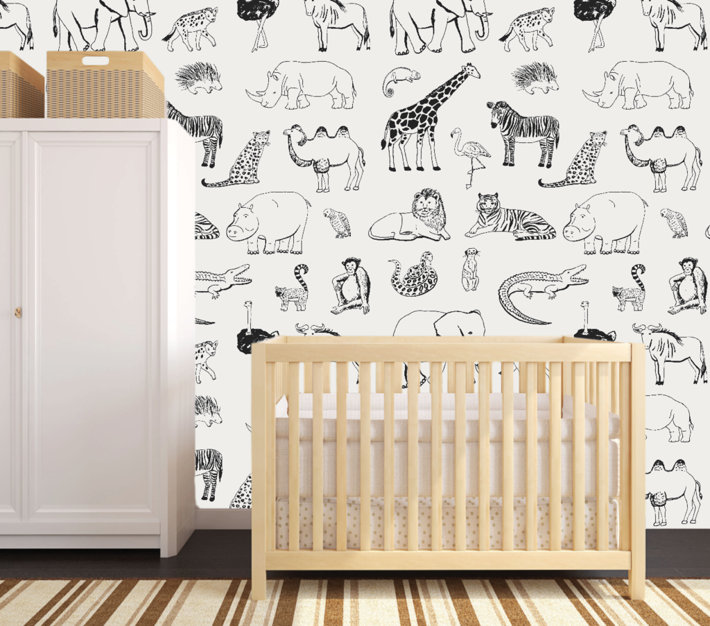 nursery wallpaper,product,wallpaper,wall,wall sticker,font