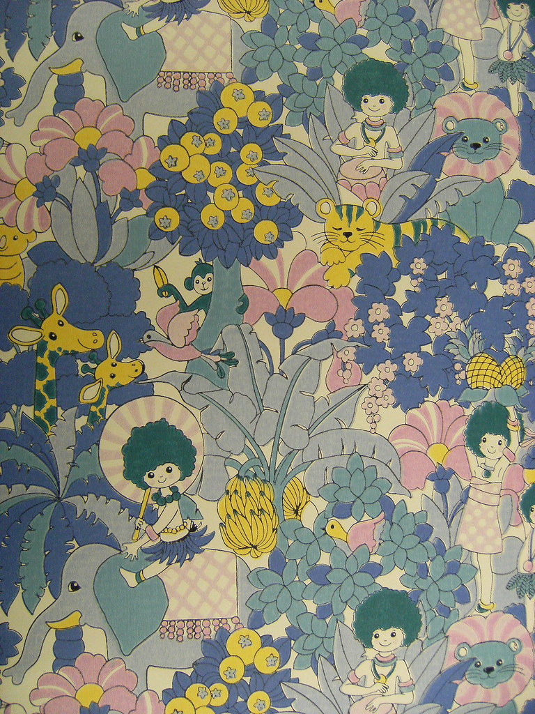 childrens wallpaper,pattern,art,botany,textile,wallpaper