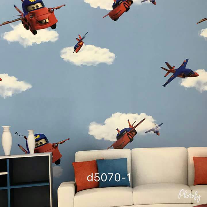 childrens wallpaper,product,wall,sky,wallpaper,animation (53438
