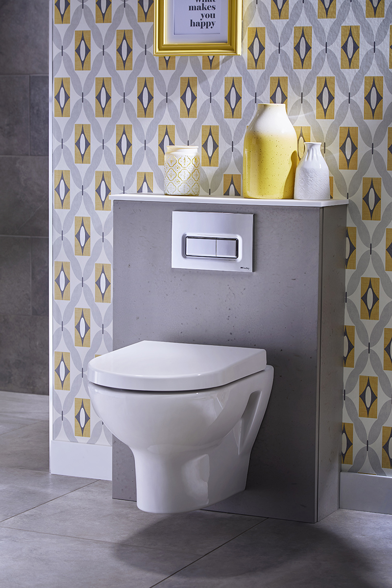 bathroom wallpaper,toilet,tile,bathroom,wall,room