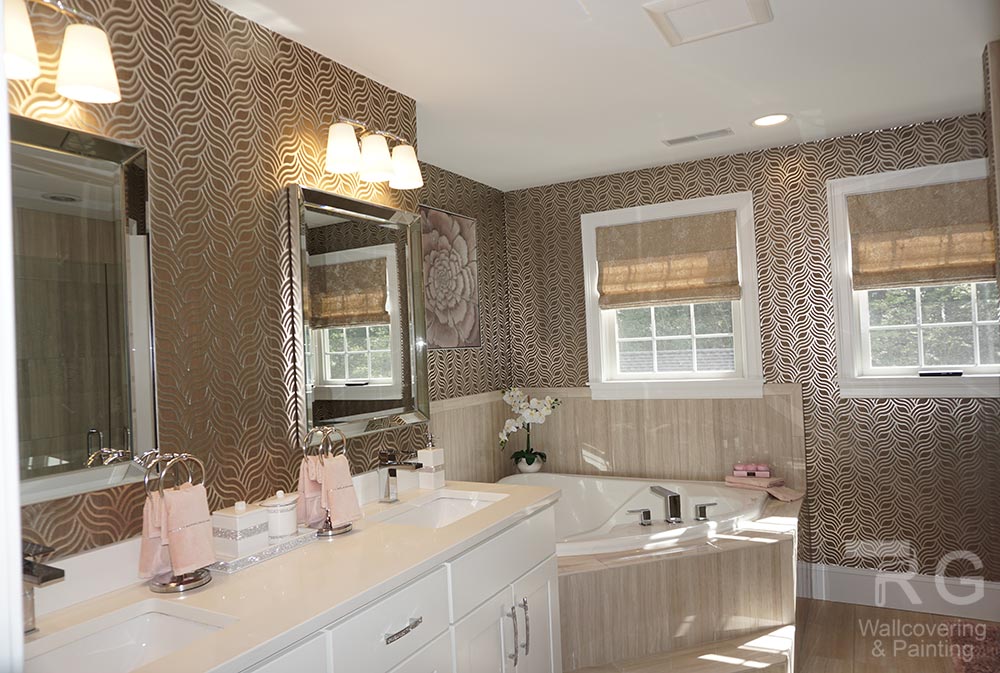 bathroom wallpaper,property,bathroom cabinet,room,bathroom,tile