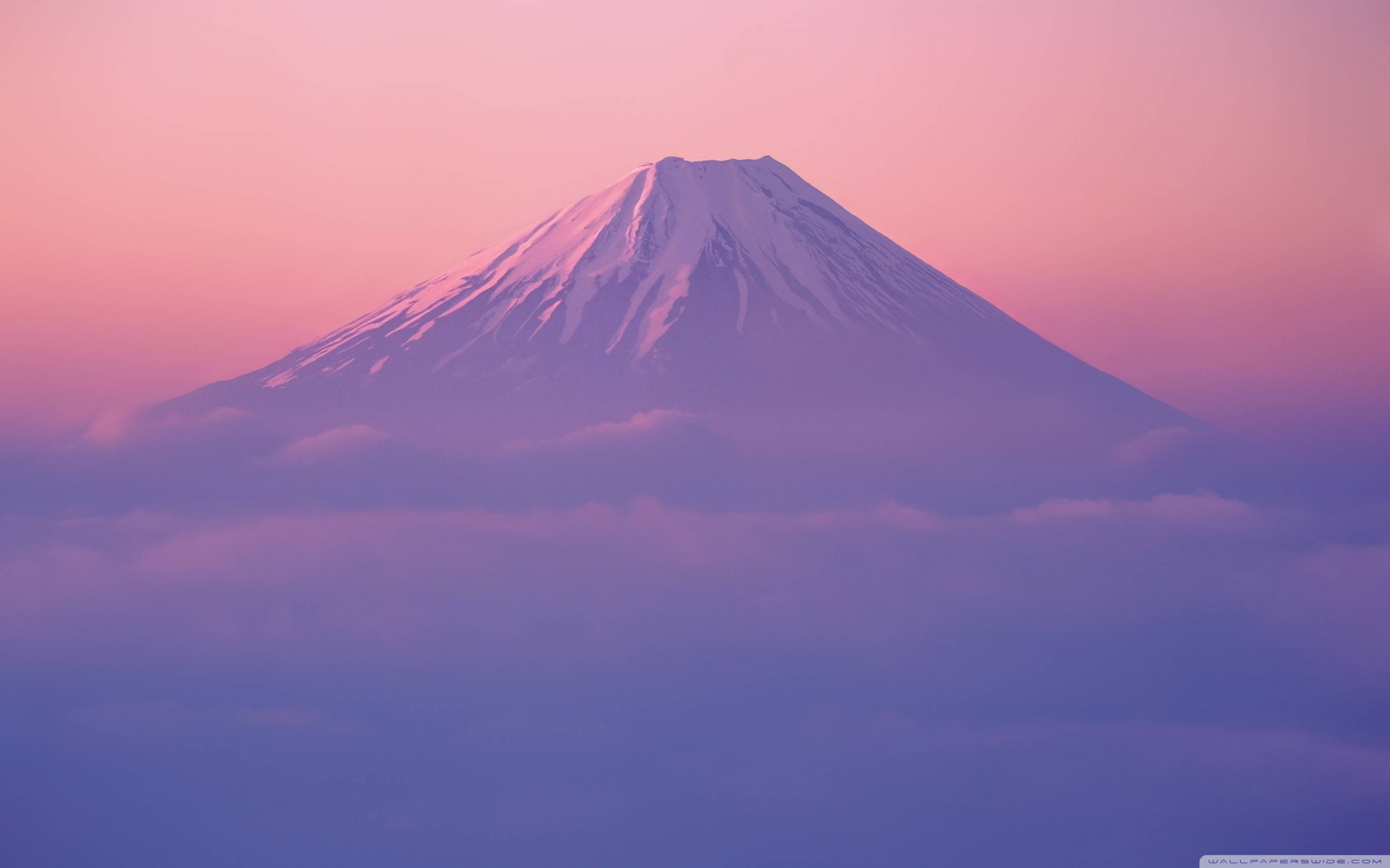 macの壁紙,空,成層火山,山,雲,丘