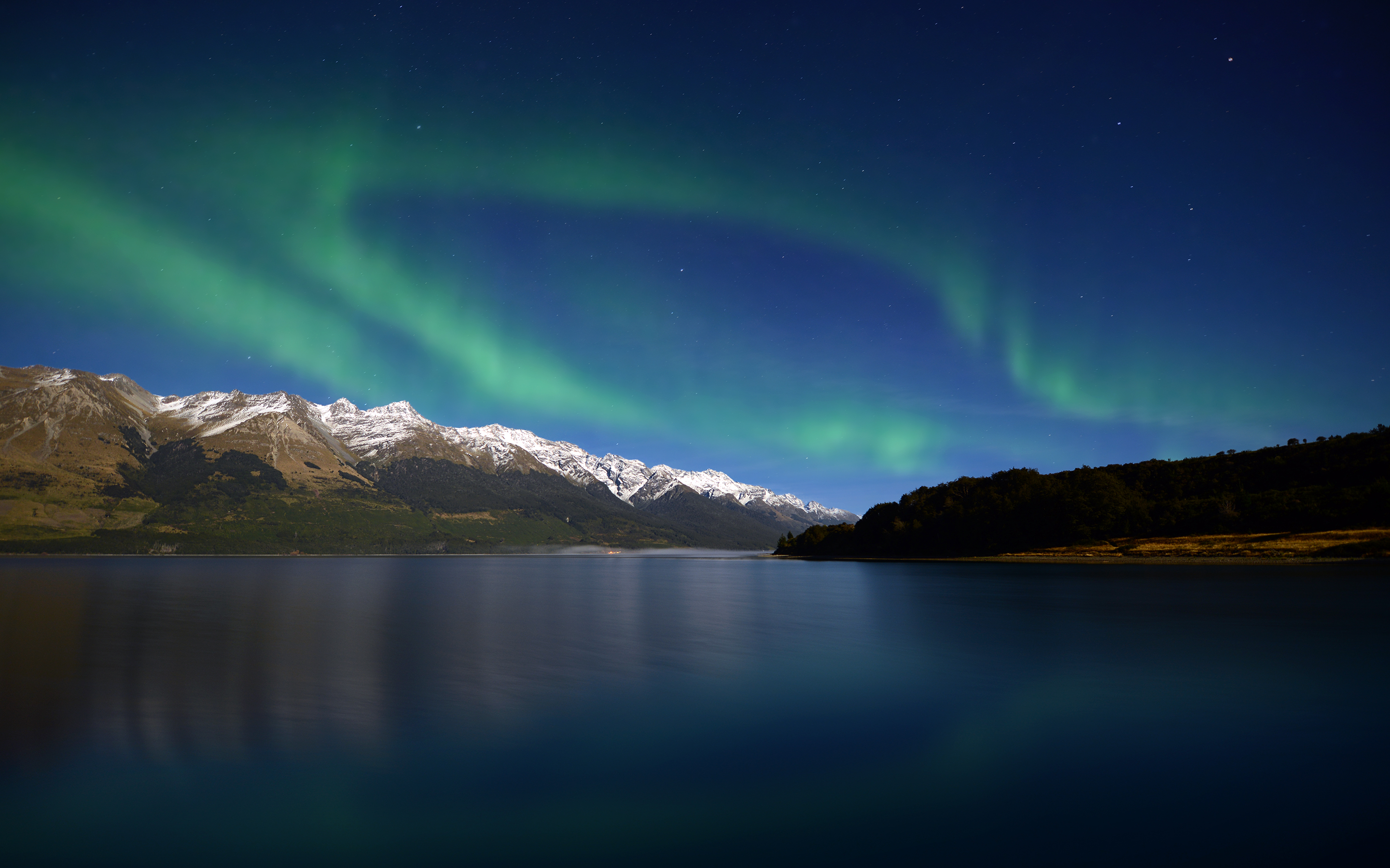 mac wallpaper,himmel,natur,aurora,natürliche landschaft,grün