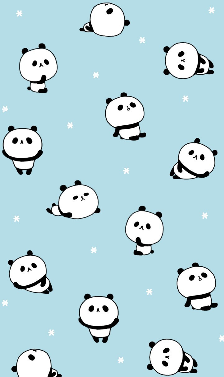panda wallpaper,facial expression,smile,text,pattern,emoticon