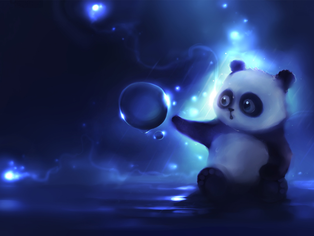 fondo de pantalla de panda,cielo,oso,ligero,oso de peluche,nube