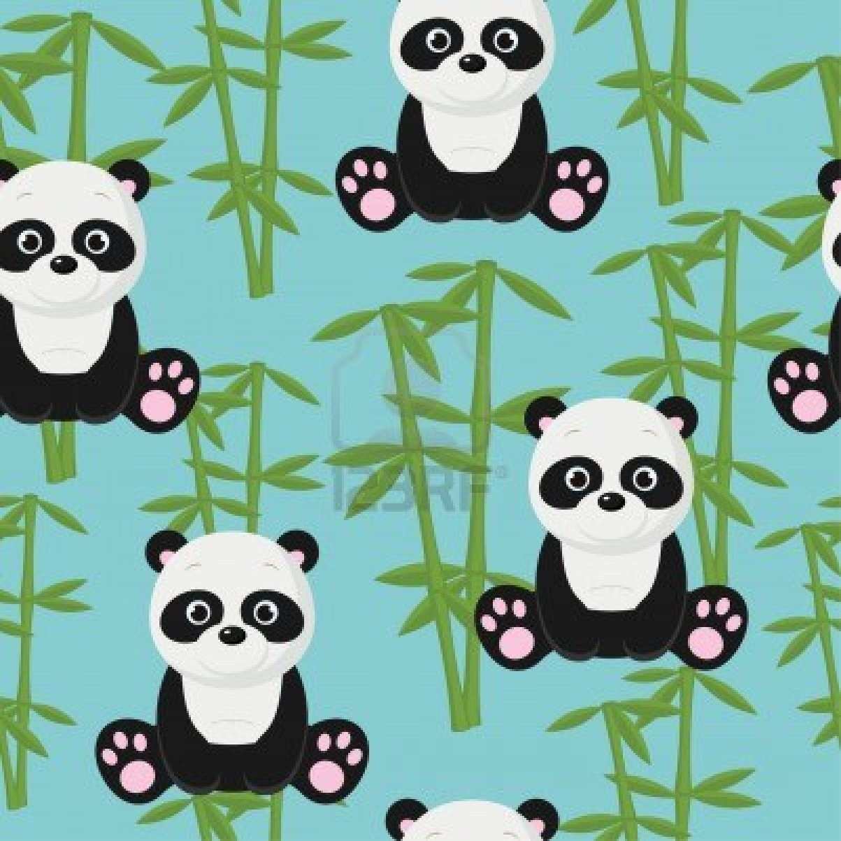 fond d'écran panda,dessin animé,panda,ours,dessin animé,clipart