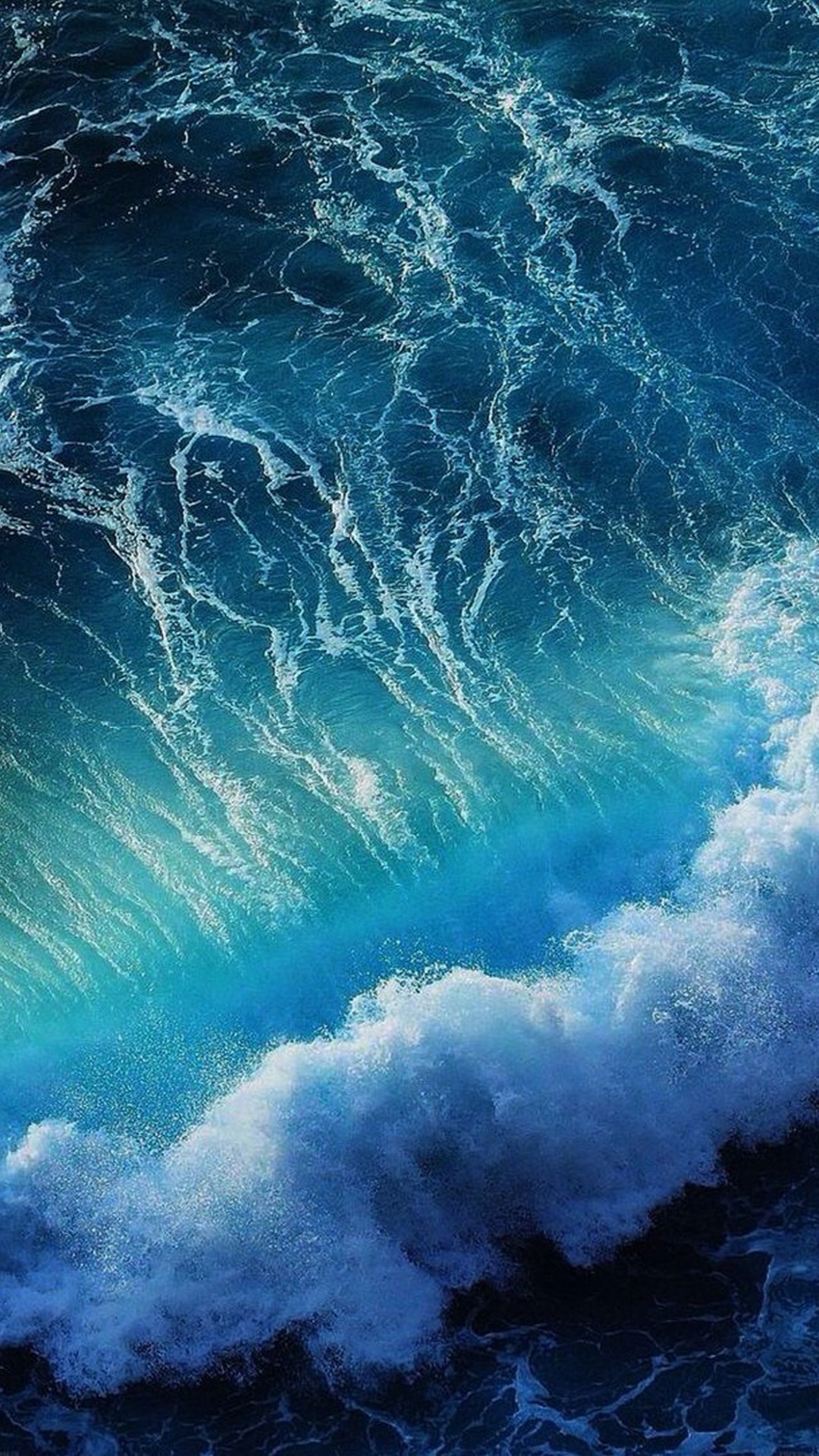 iosの壁紙hd,波,青い,水,風の波,空