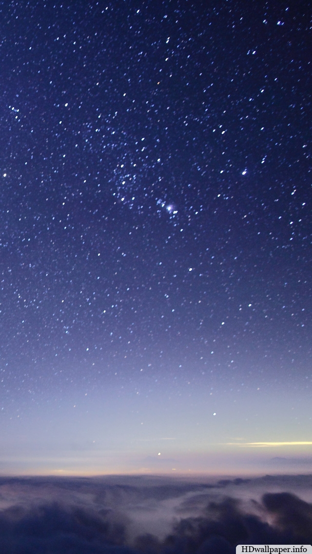ios fondo de pantalla hd,cielo,atmósfera,horizonte,noche,objeto astronómico