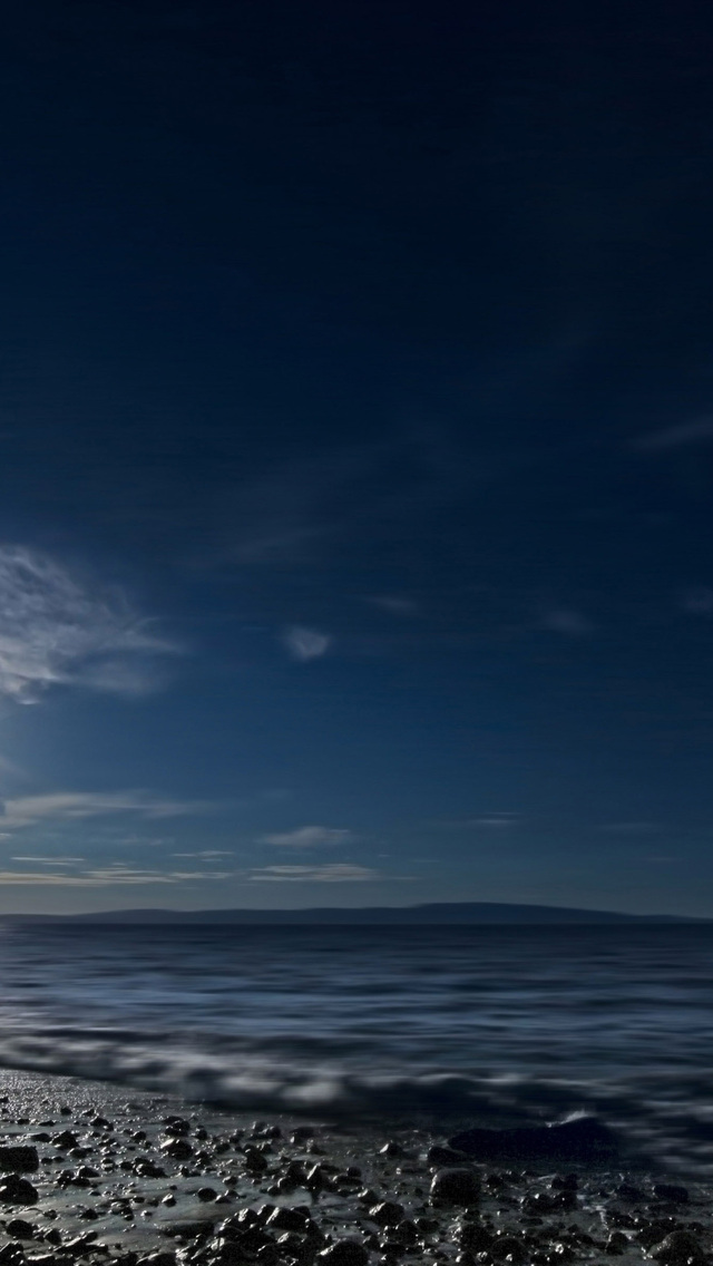 ios fondo de pantalla hd,cielo,horizonte,cuerpo de agua,mar,oceano