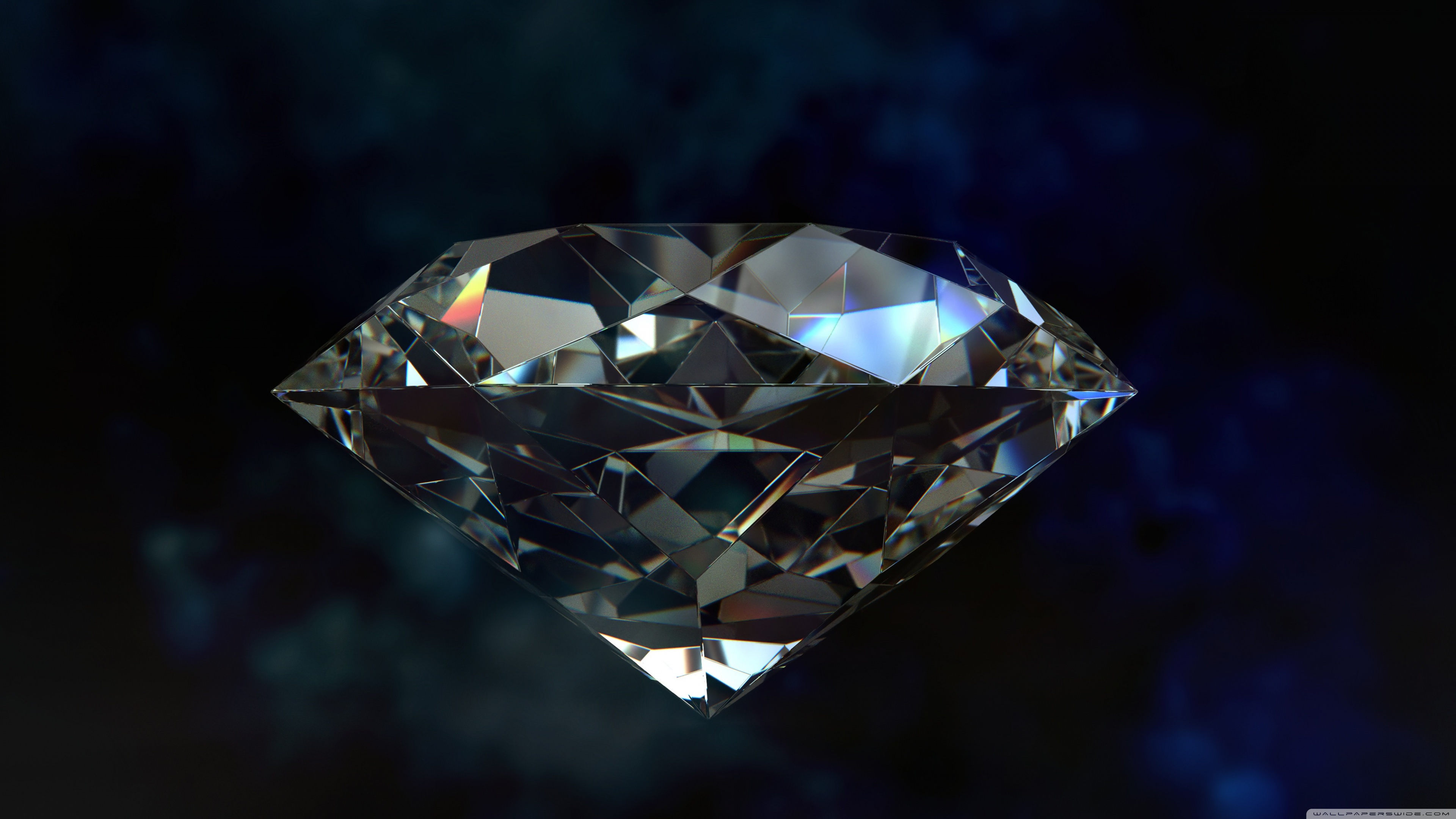 diamond wallpaper,diamond,gemstone,blue,crystal,transparent material
