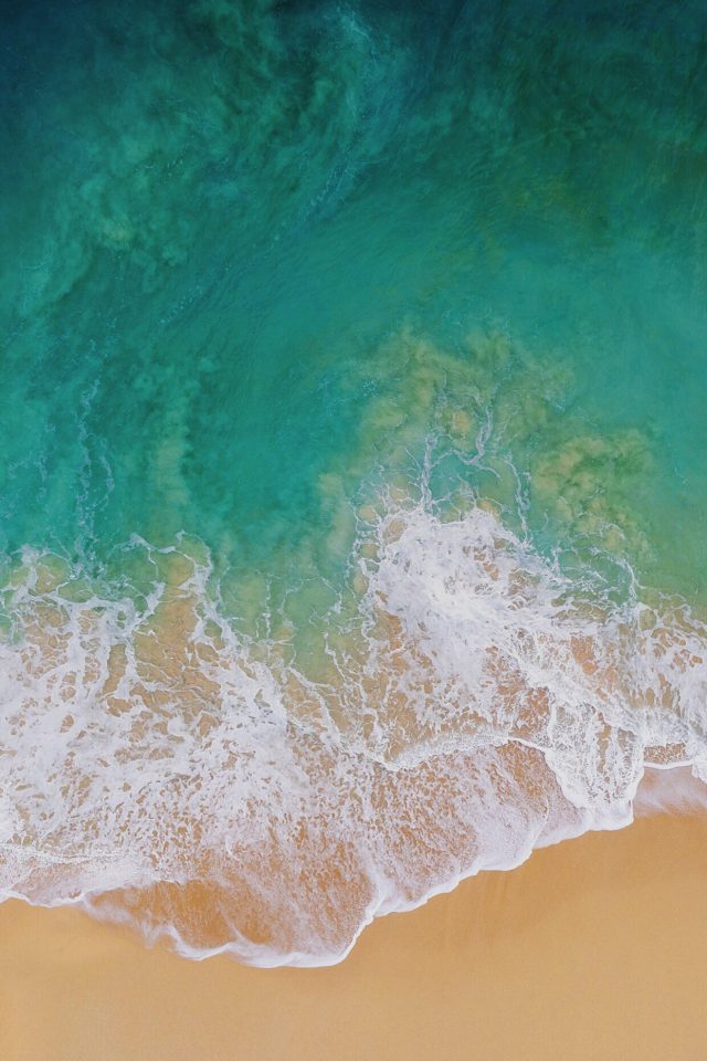 apple iphone wallpaper,welle,türkis,meer,ufer,ozean