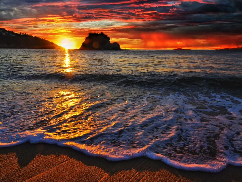 ipad fondos de pantalla hd,cielo,horizonte,naturaleza,mar,puesta de sol
