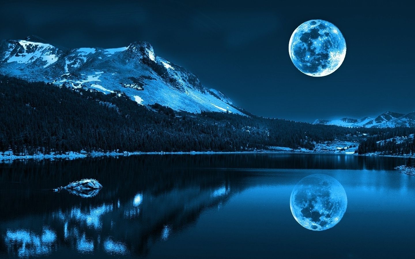 fond d'écran macbook,la nature,ciel,paysage naturel,lune,clair de lune