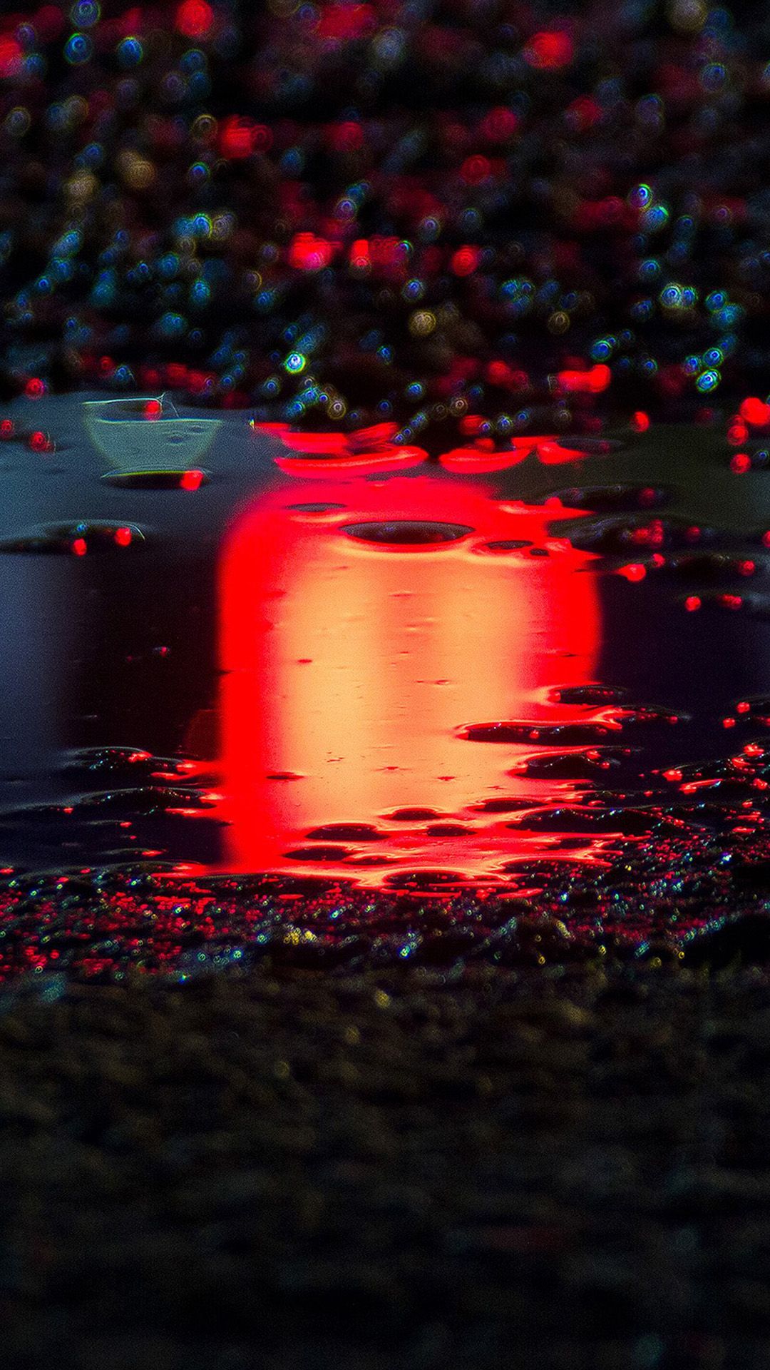 cool iphone wallpapers,red,water,sky,light,reflection