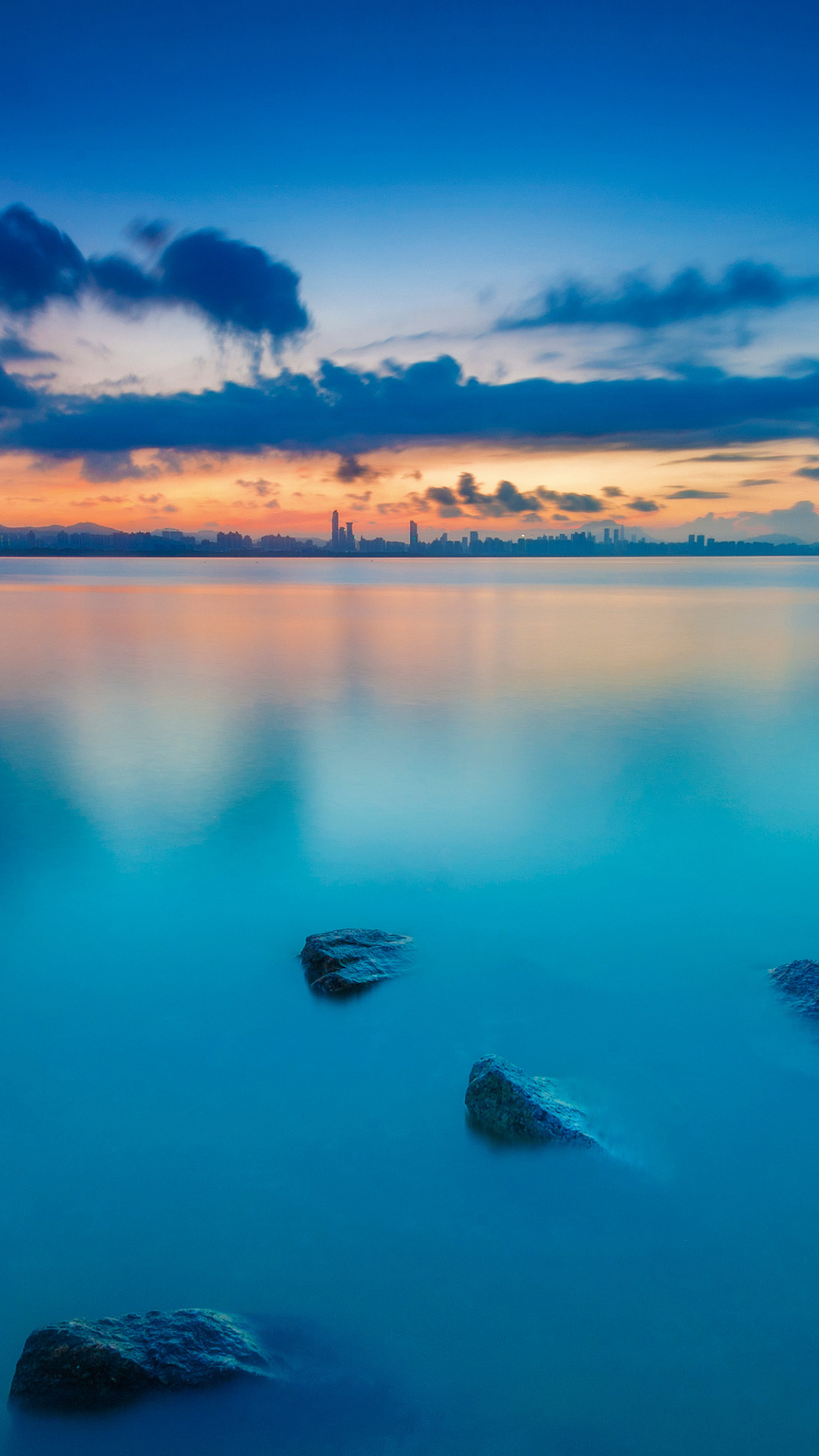 iphone 6 wallpaper hd,sky,body of water,blue,nature,water