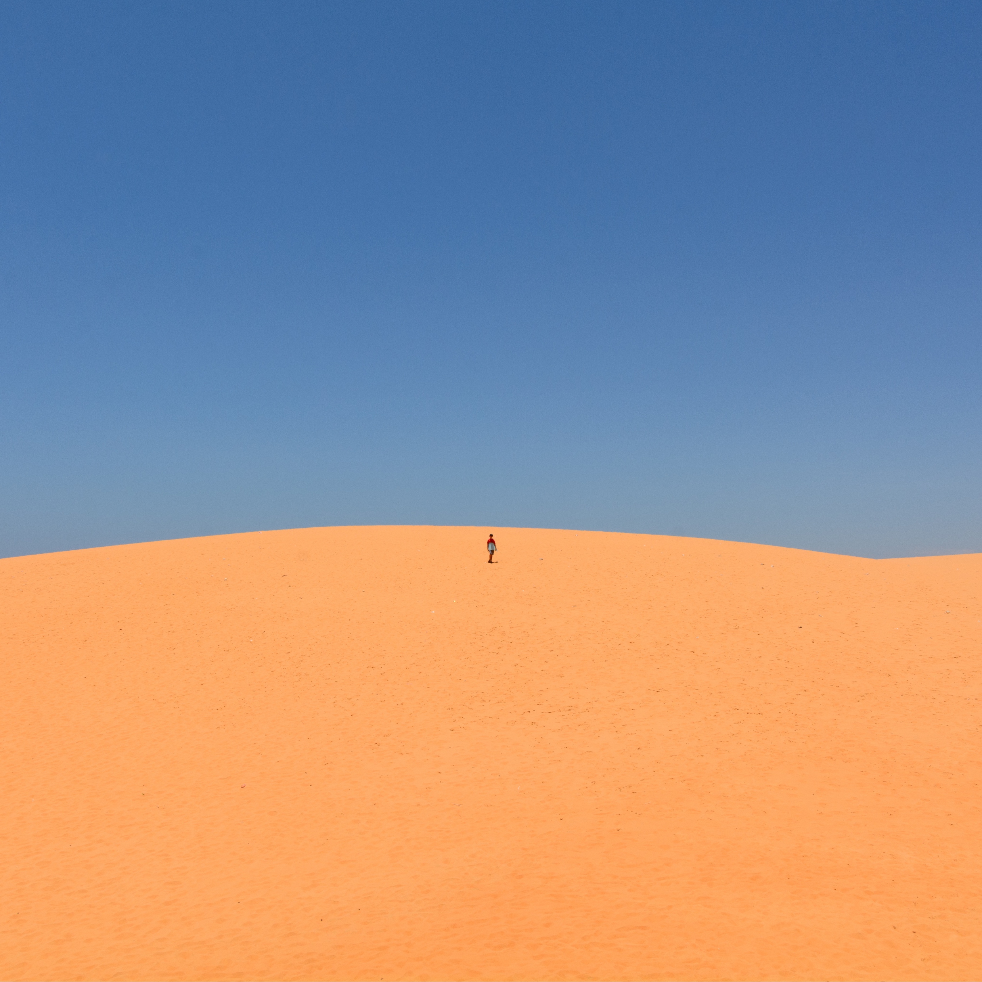 carta da parati ipad pro,deserto,sabbia,cielo,erg,blu