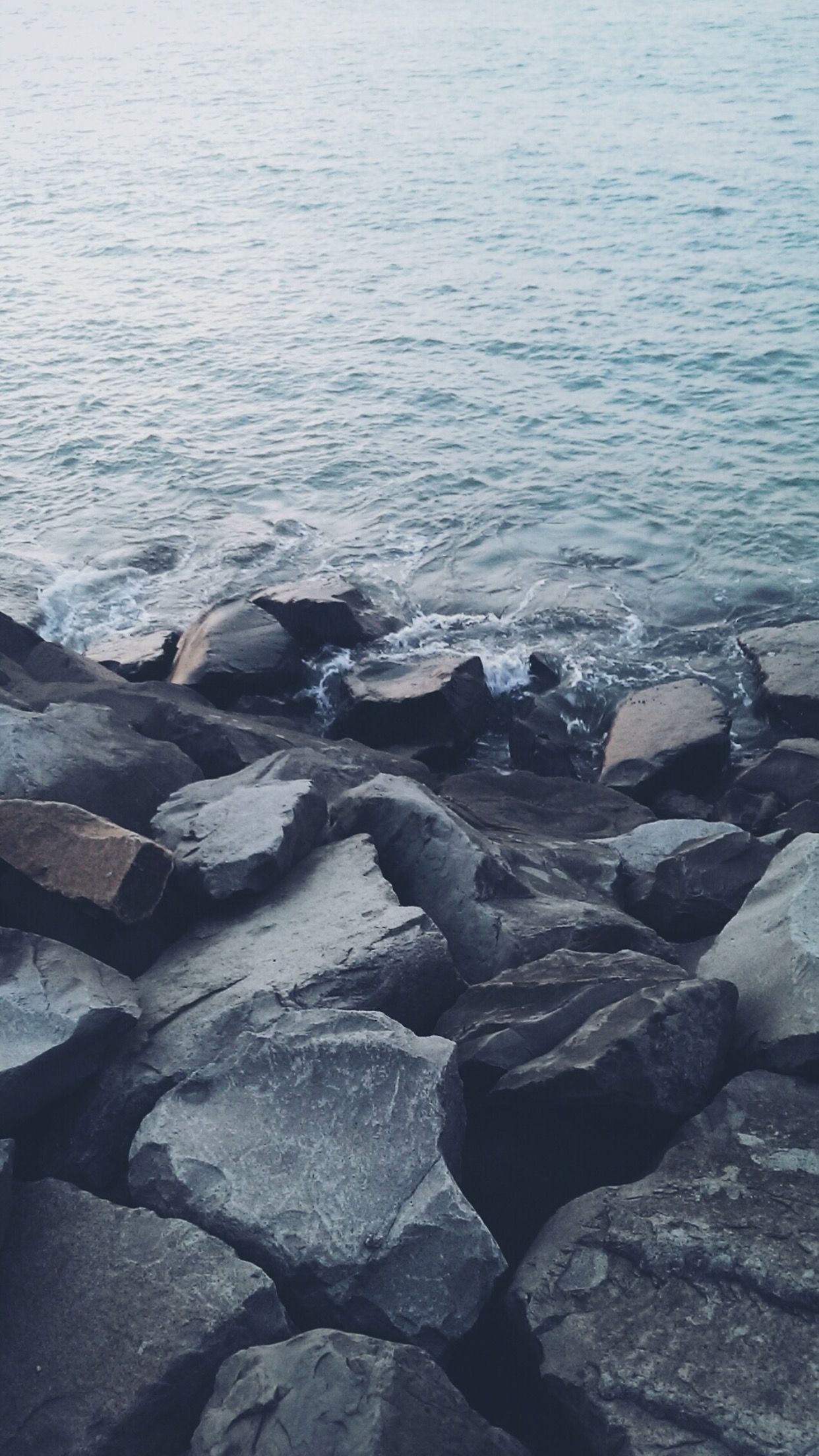 best iphone wallpapers,water,sea,rock,shore,ocean