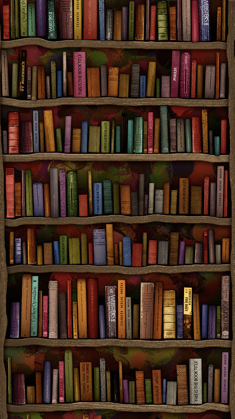 besten iphone wallpaper,regale,bücherregal,regal,bibliothek,buch