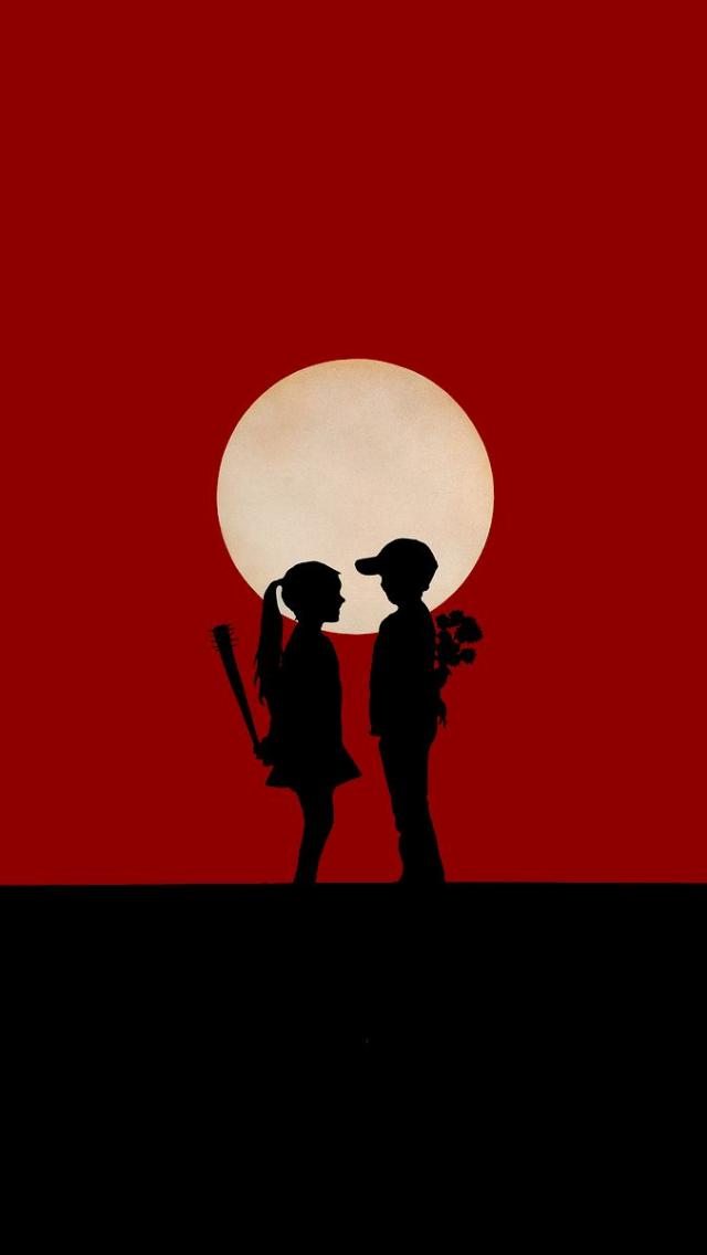 wallpapers iphone,red,silhouette,illustration,art,gesture