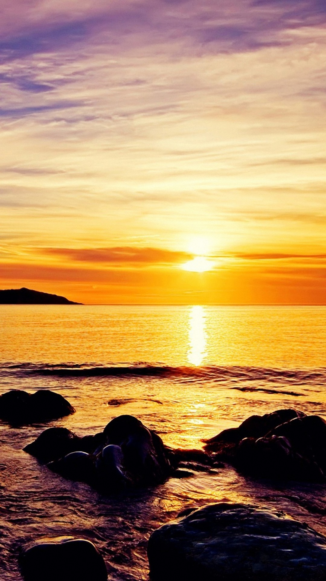 iphone 6s wallpaper,sky,horizon,nature,sea,sunrise