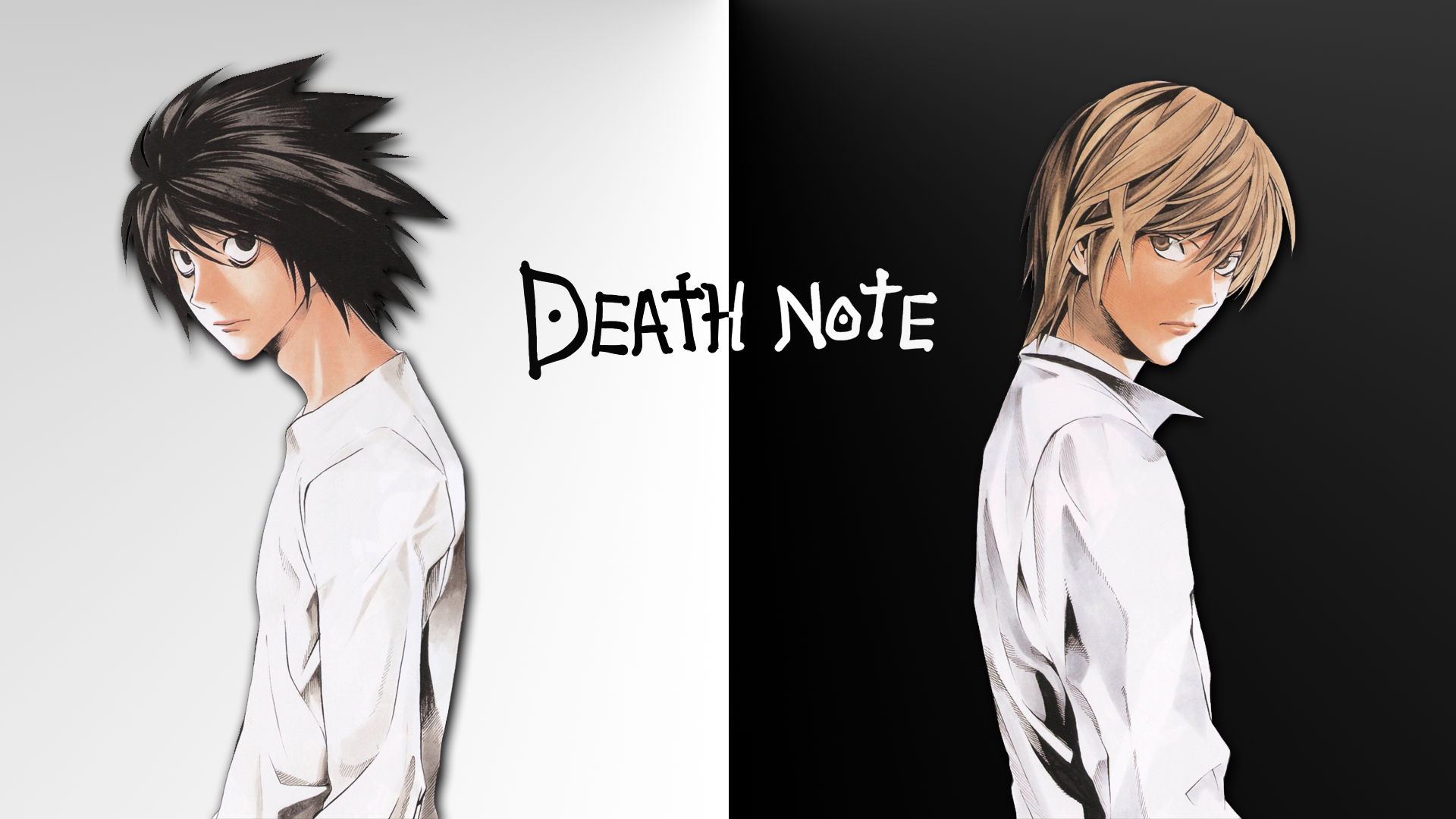 death note wallpaper,hair,face,cartoon,anime,hairstyle