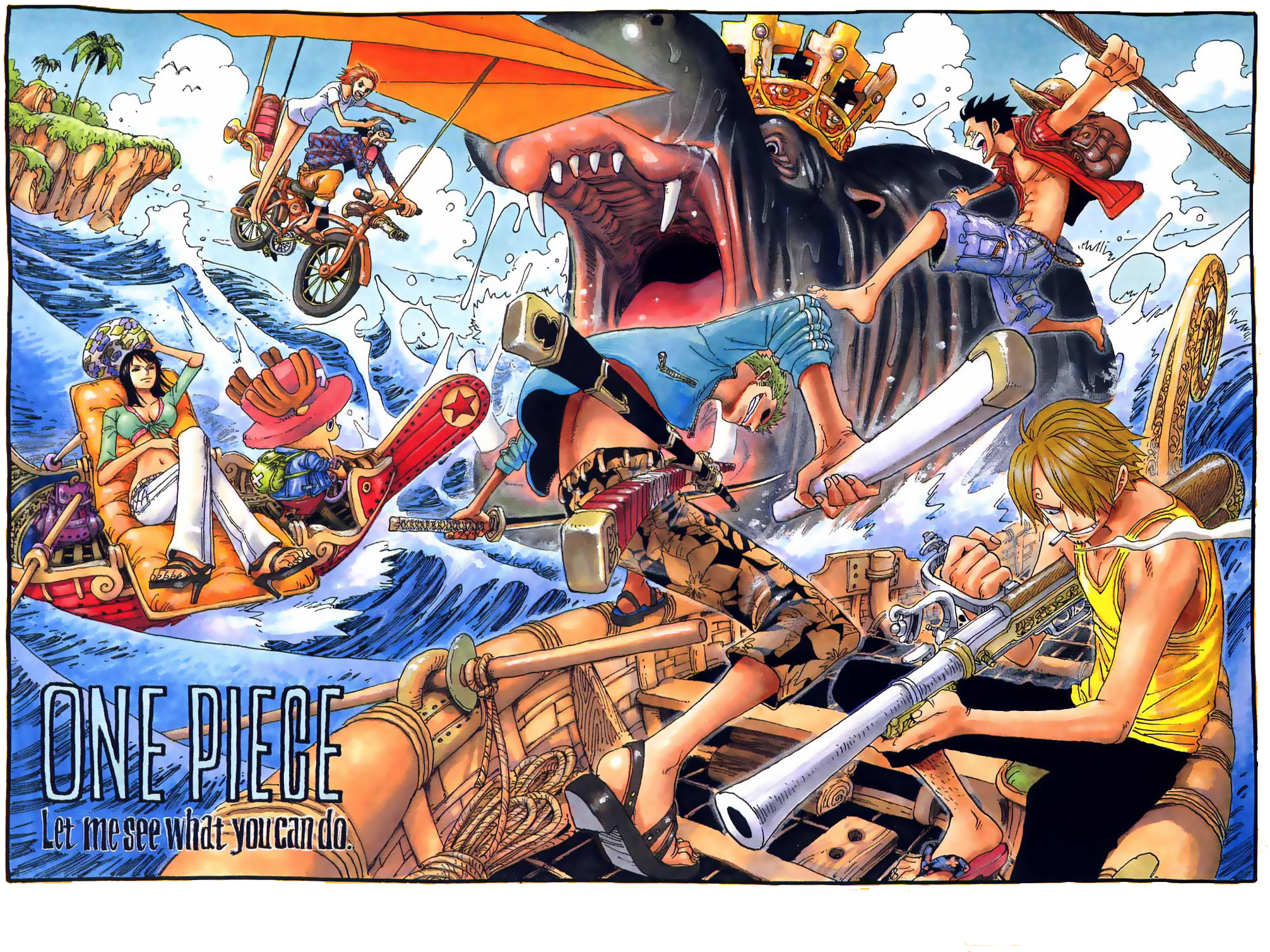 one piece wallpaper,cartoon,animated cartoon,fiction,poster,comics