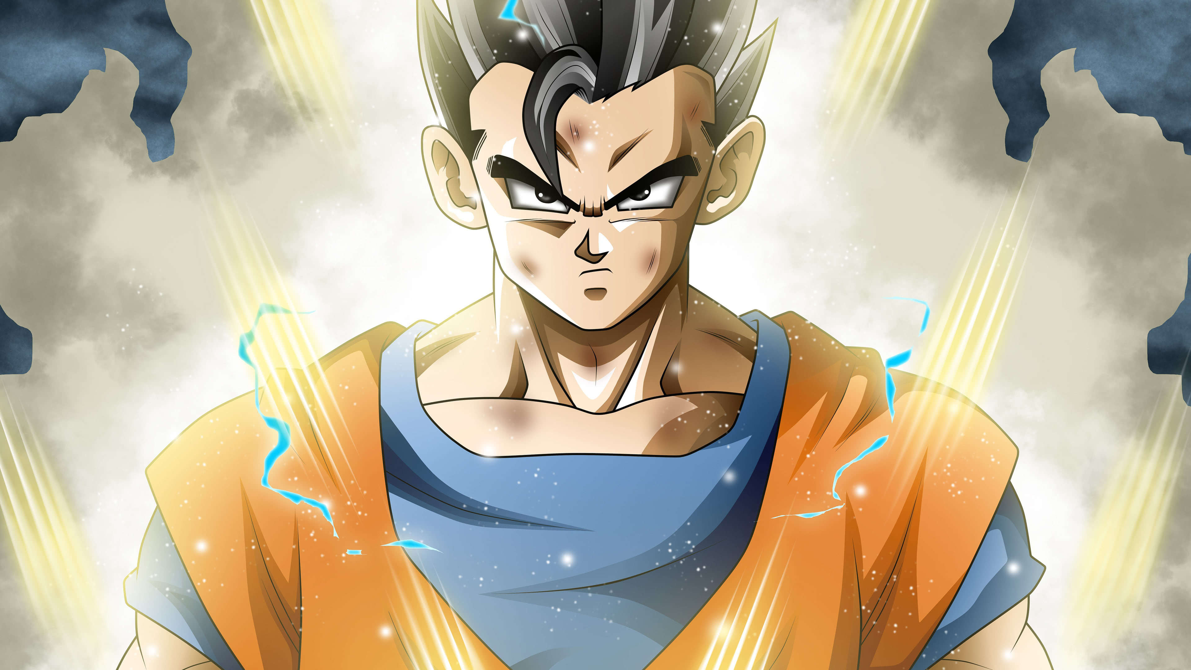 dragon ball wallpaper,anime,cartoon,fictional character,cg artwork,illustration