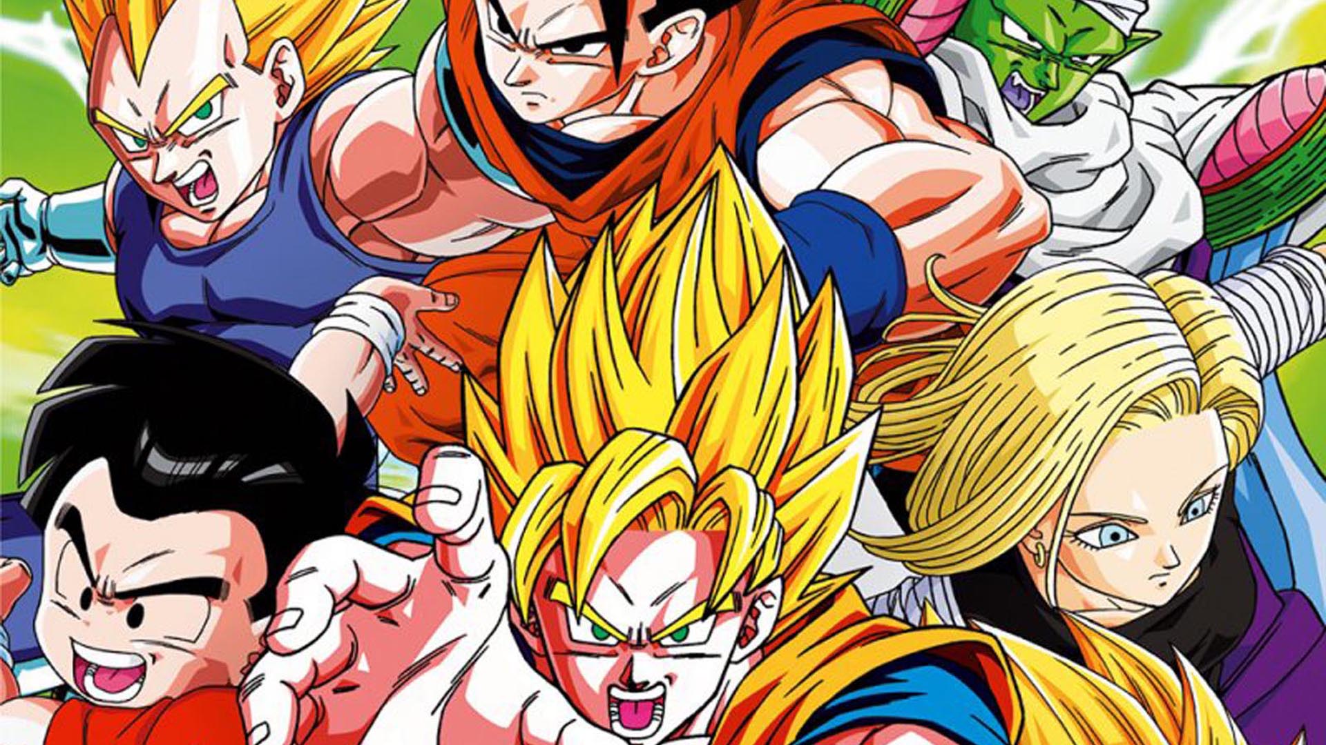 dragon ball fondo de pantalla,anime,dibujos animados,esfera del dragón,obra de arte,personaje de ficción