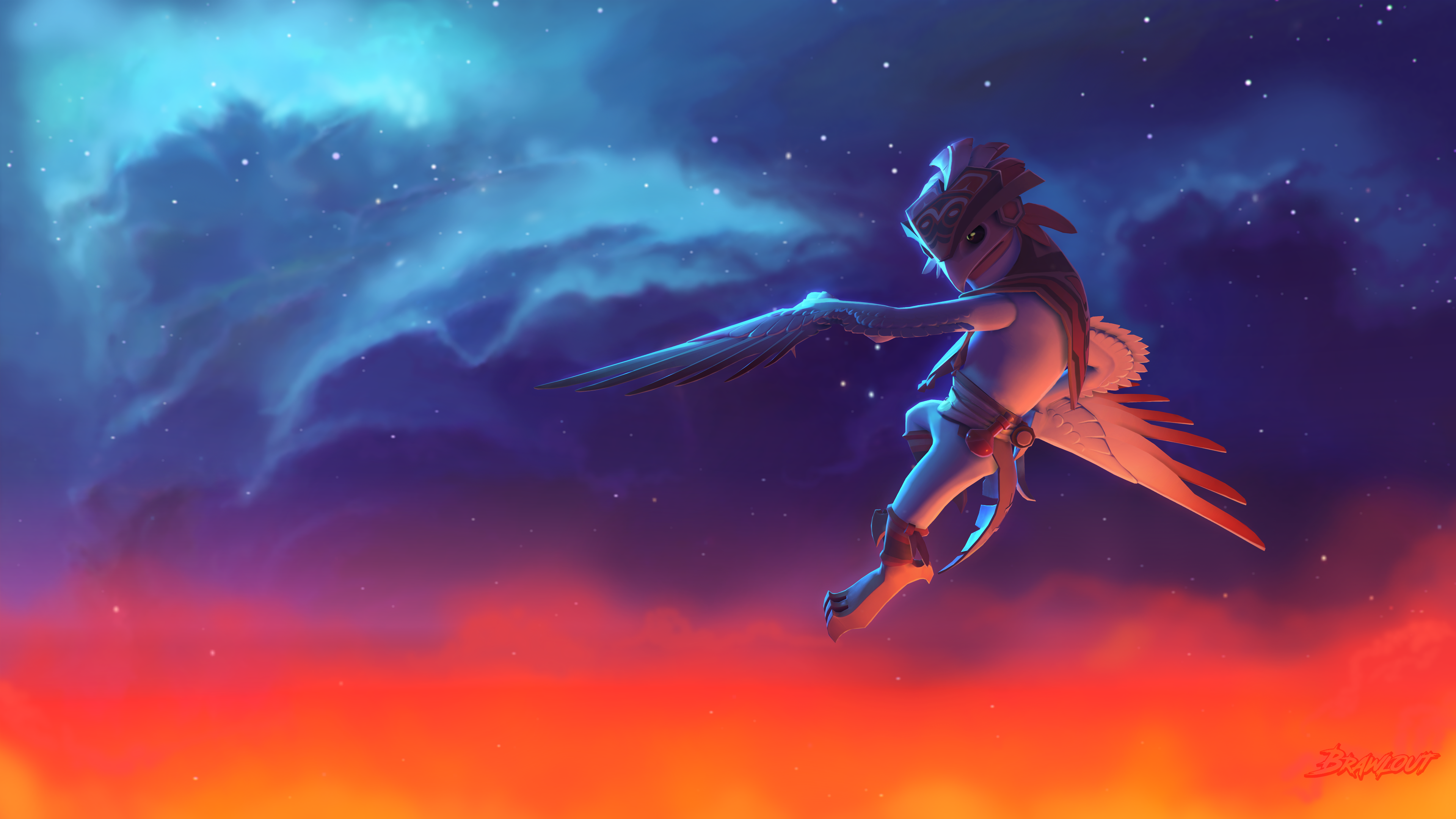 1920x1080 tapete,himmel,cg kunstwerk,illustration,mythologie,erfundener charakter