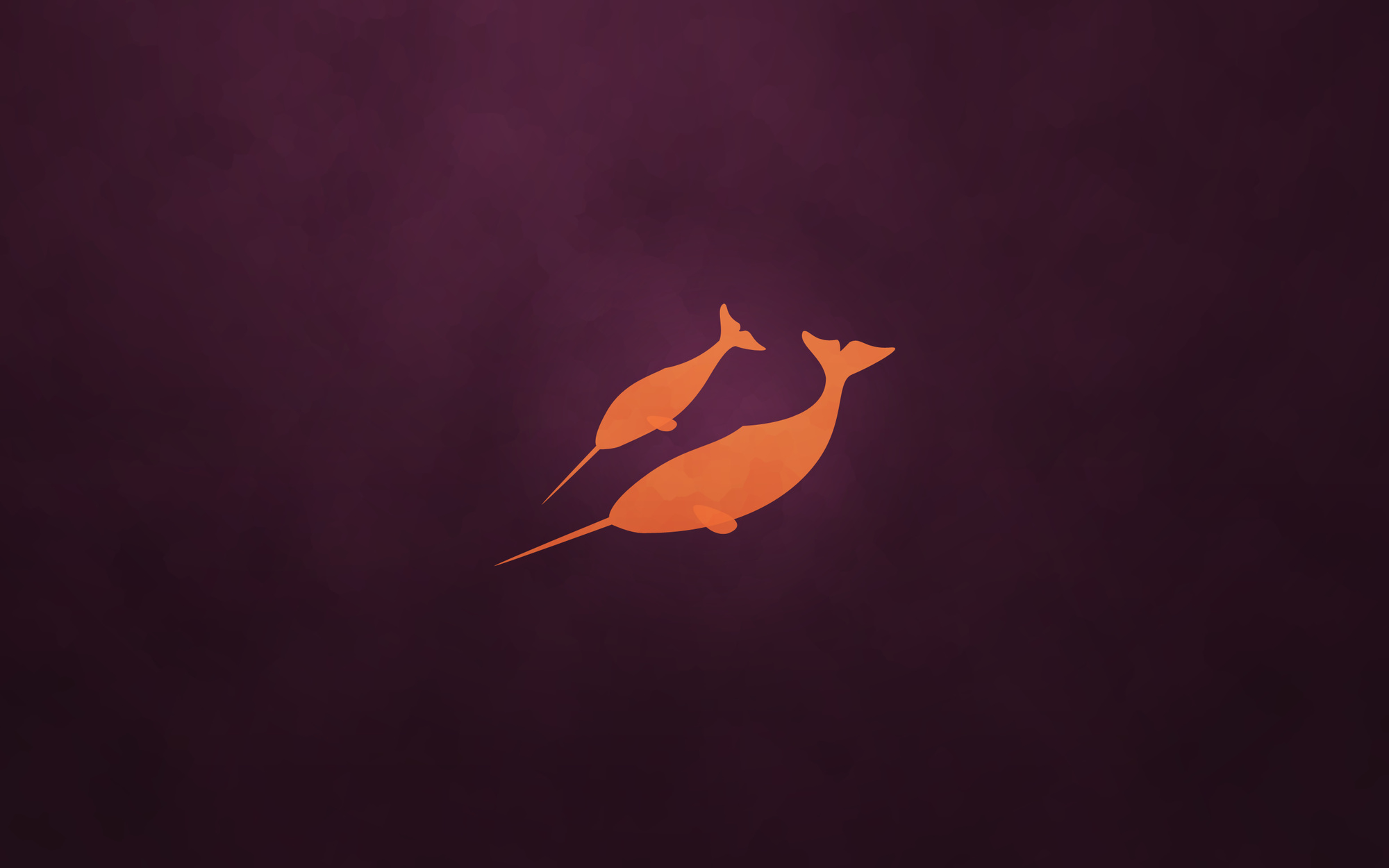 sfondo di ubuntu,arancia,illustrazione