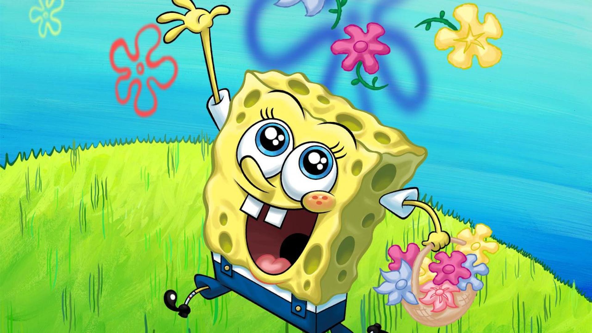 spongebob wallpaper,animated cartoon,cartoon,illustration,animation,adventure game