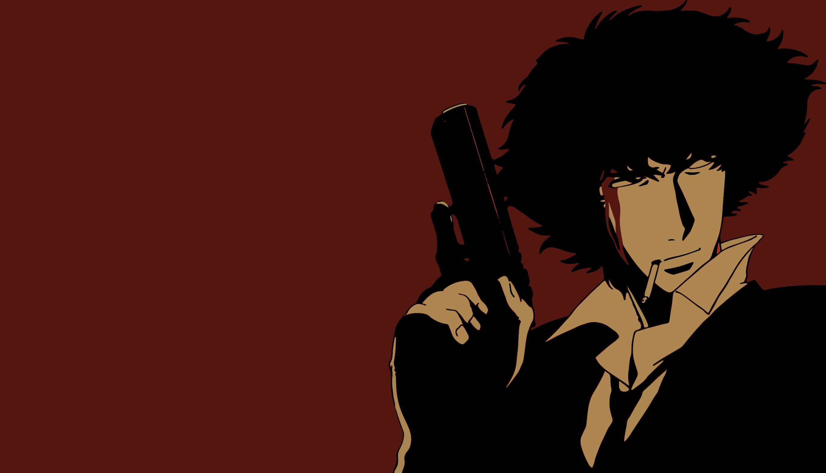 gun wallpaper,cartoon,anime,black hair,cg artwork,fictional character