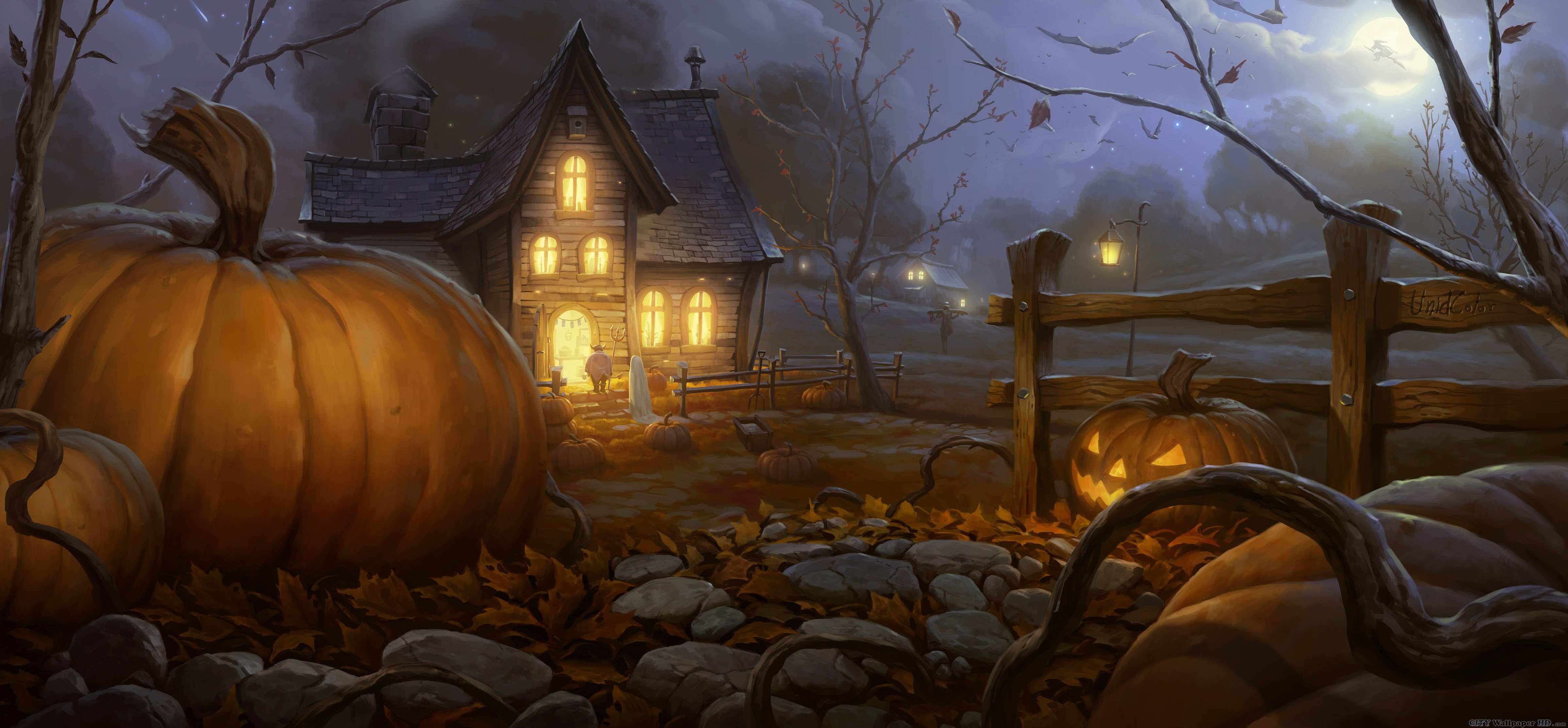 papel tapiz de halloween,calabaza,juego de pc,paisaje,captura de pantalla,calabaza de invierno