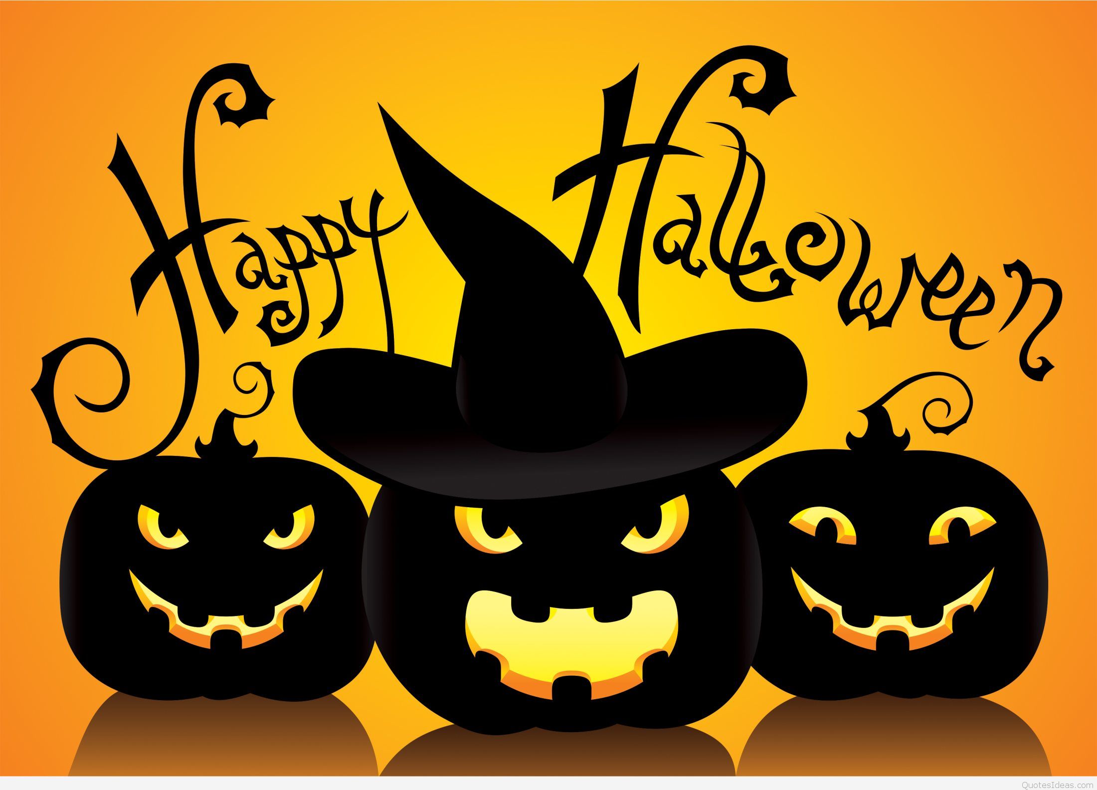 halloween wallpaper,trick or treat,witch hat,black cat,calabaza,font
