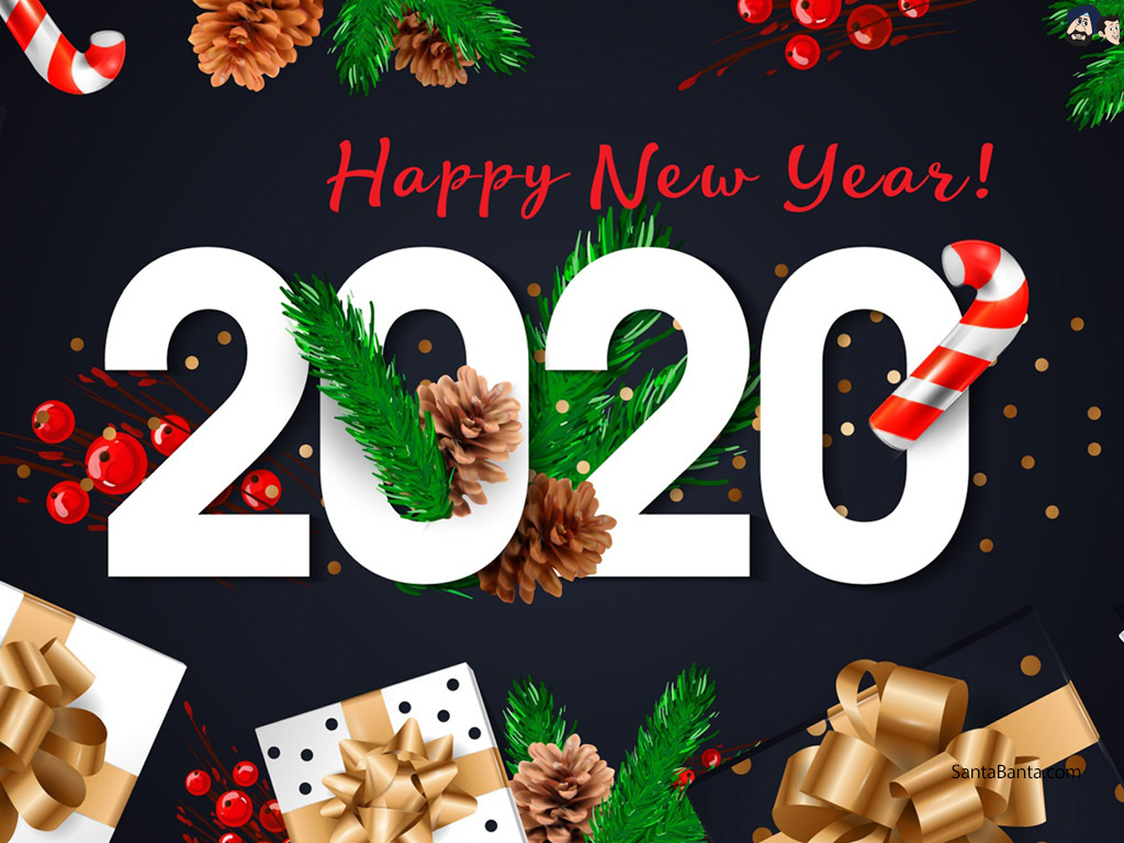 new year wallpaper,christmas eve,games,font,food,event