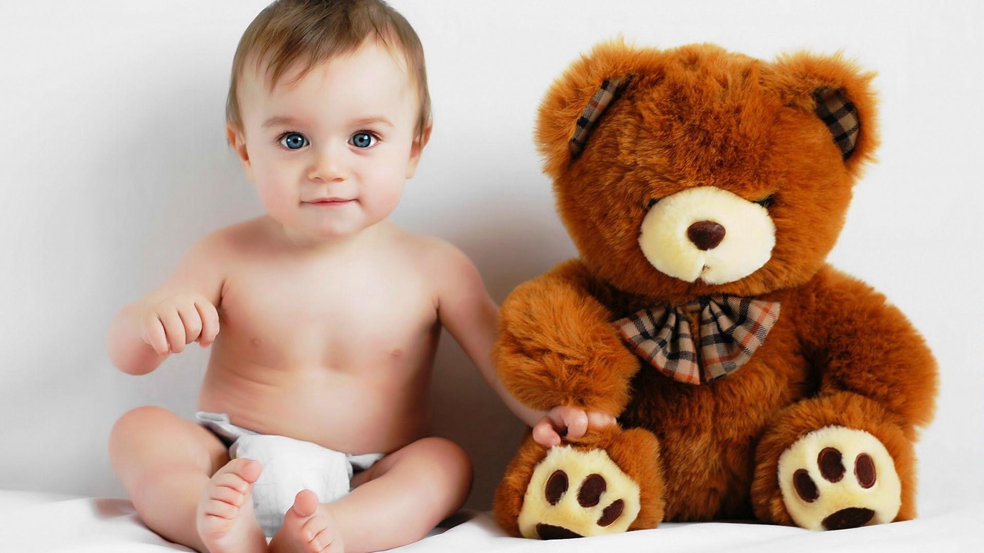 cute baby wallpaper,child,stuffed toy,teddy bear,toy,baby