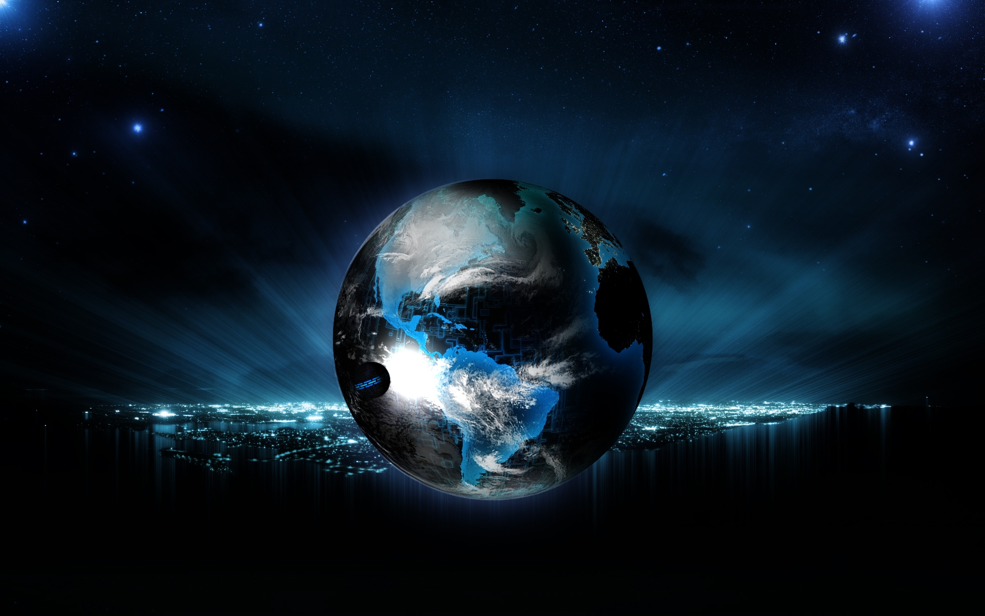 earth wallpaper,planet,outer space,astronomical object,earth,atmosphere