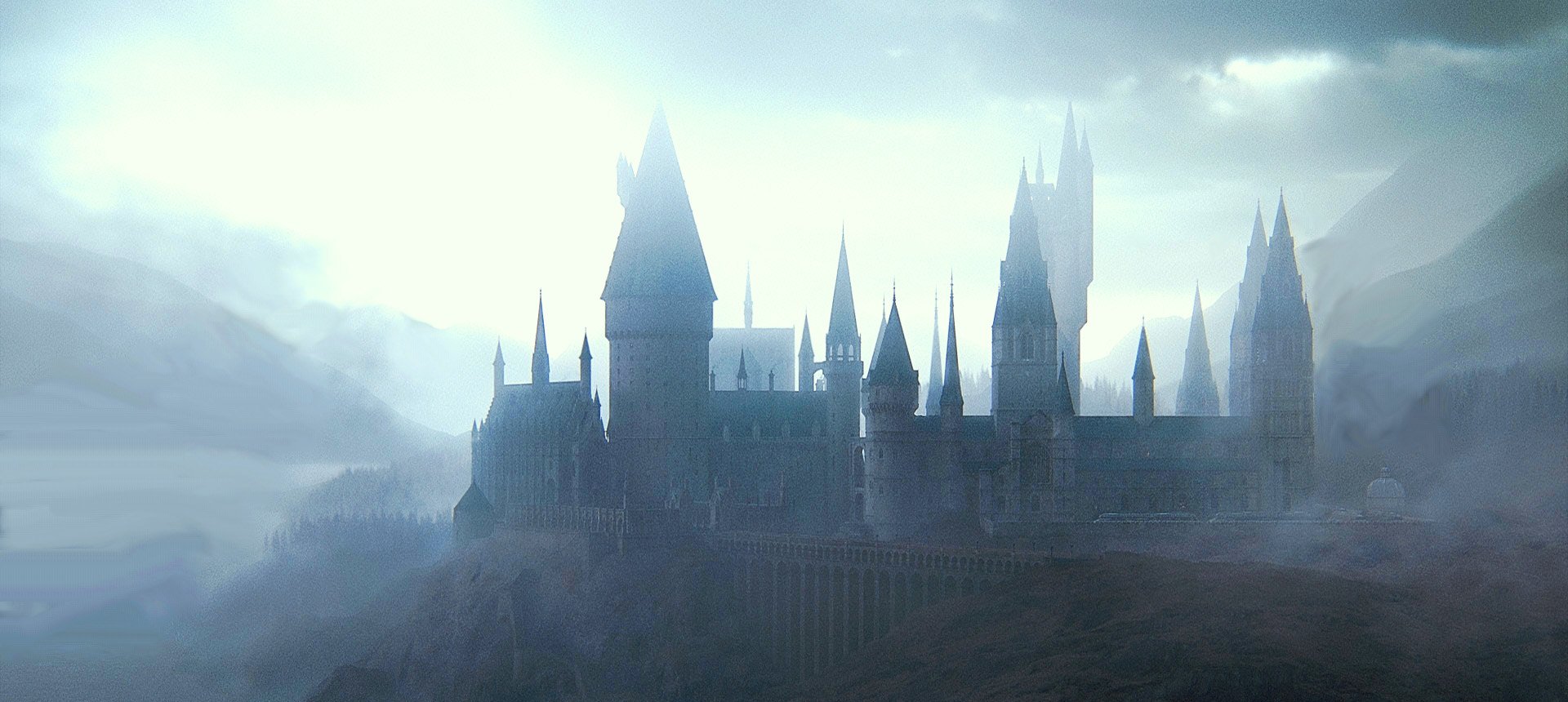 fond d'écran harry potter,atmosphère,ciel,matin,flèche,ville