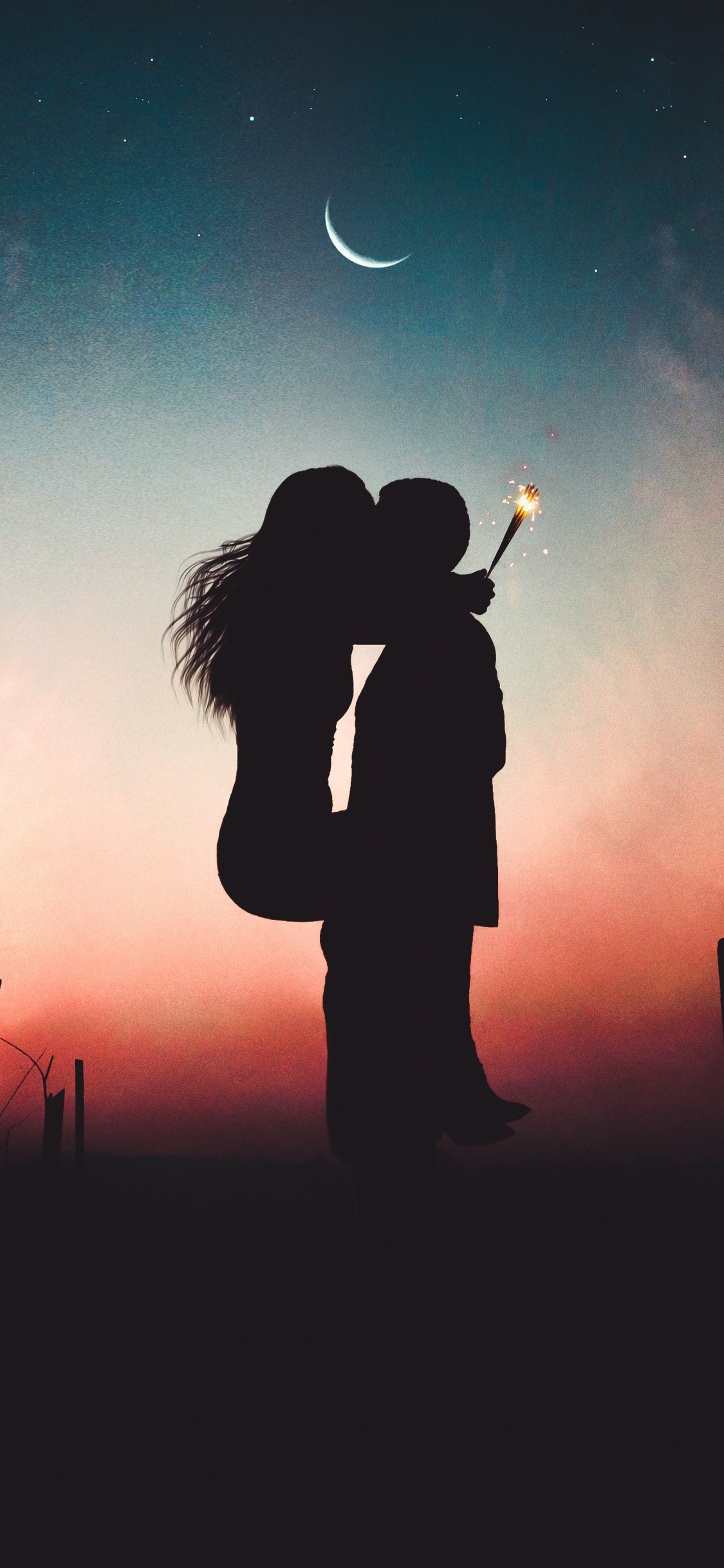 kiss wallpaper,sky,romance,love,backlighting,photography