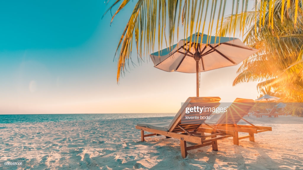 romantic wallpaper,umbrella,sky,shore,caribbean,vacation