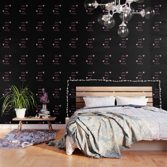 romantic wallpaper,bedroom,bed,furniture,wall,room