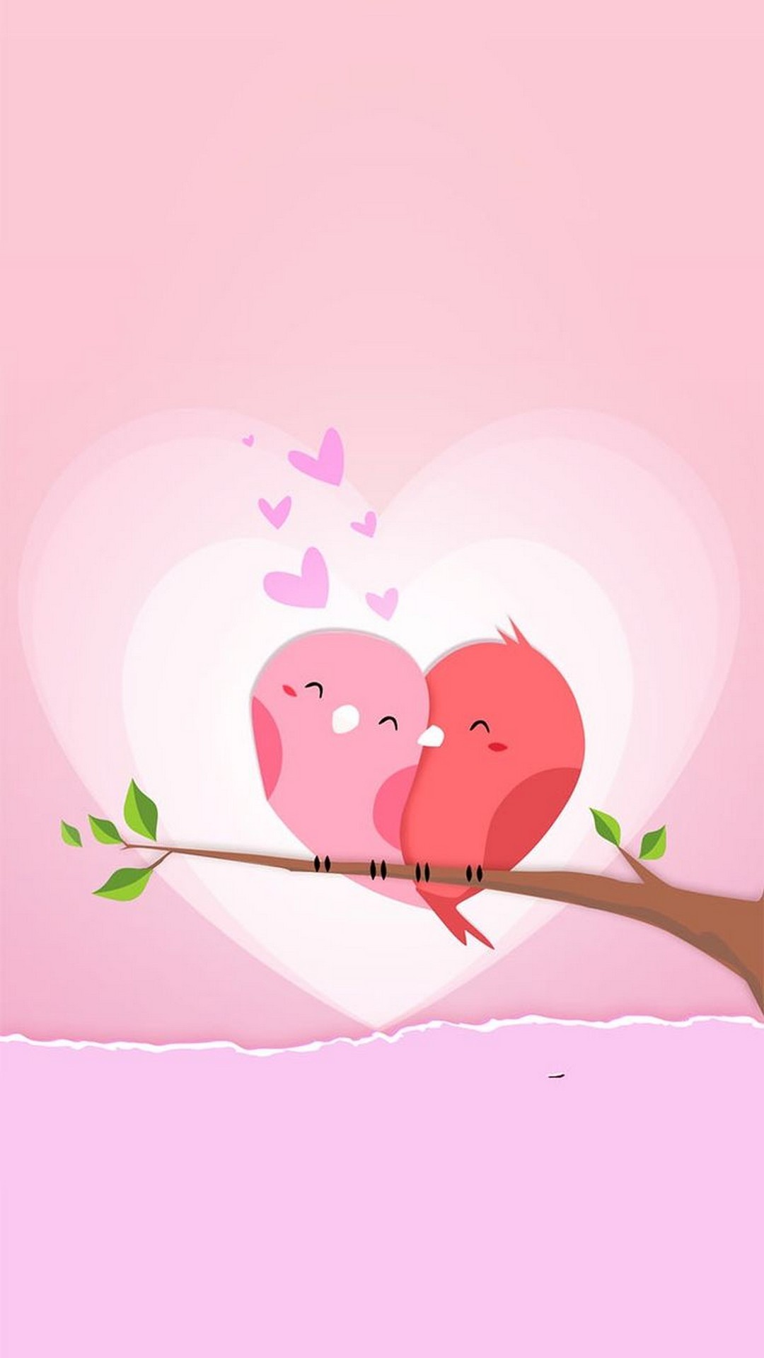 romantic wallpaper,pink,cartoon,illustration,love,branch (59040