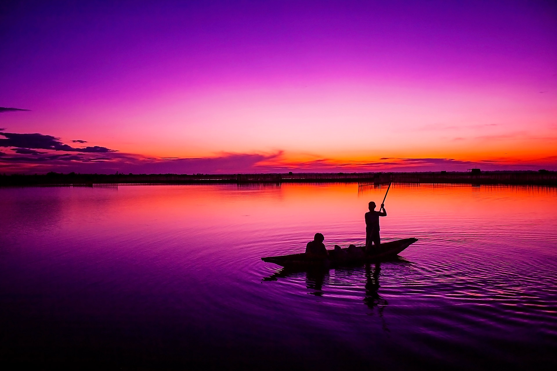 夕日の壁紙,空,水域,自然,反射,日没