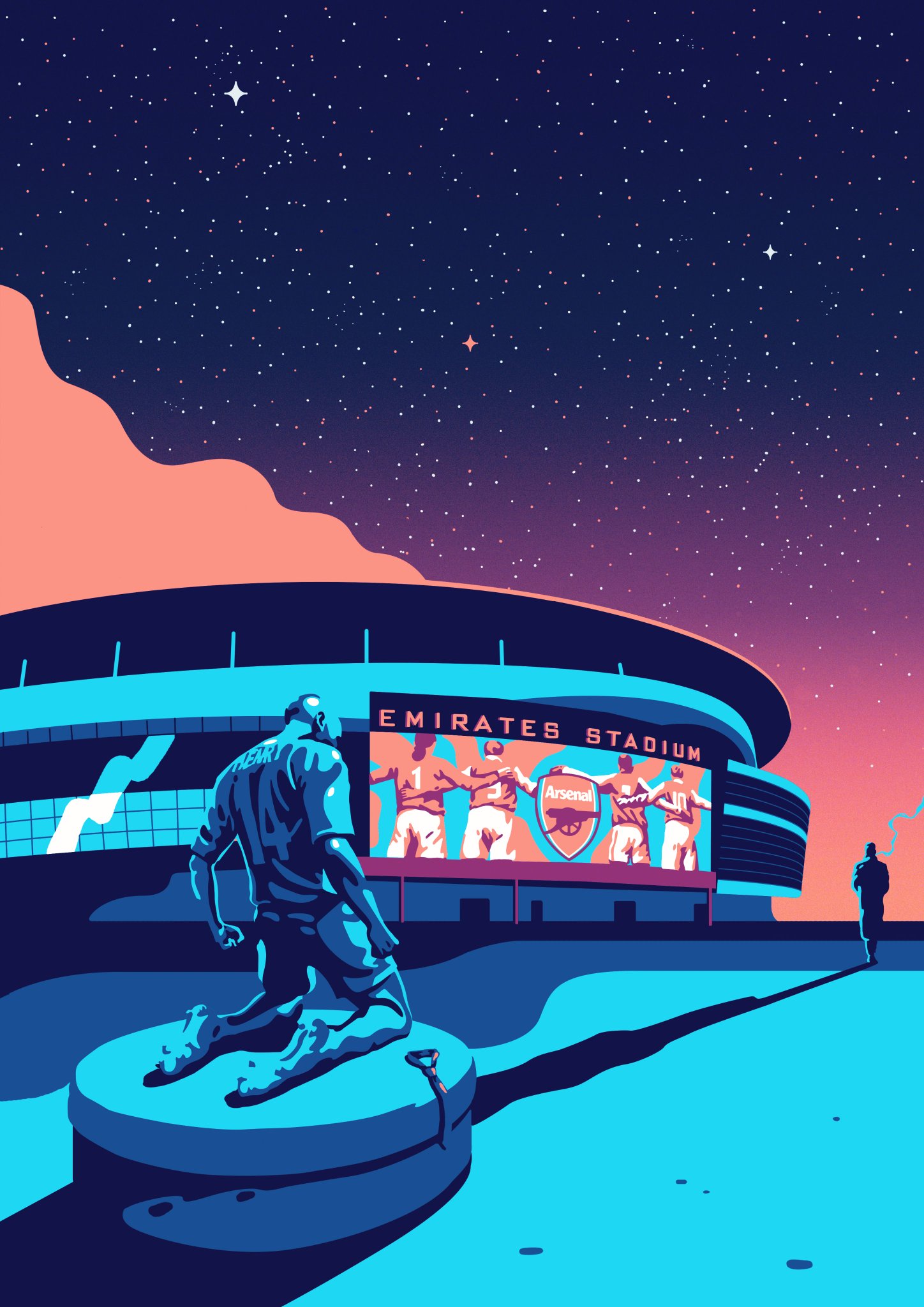 arsenal wallpaper,karikatur,himmel,illustration,spiele,animation