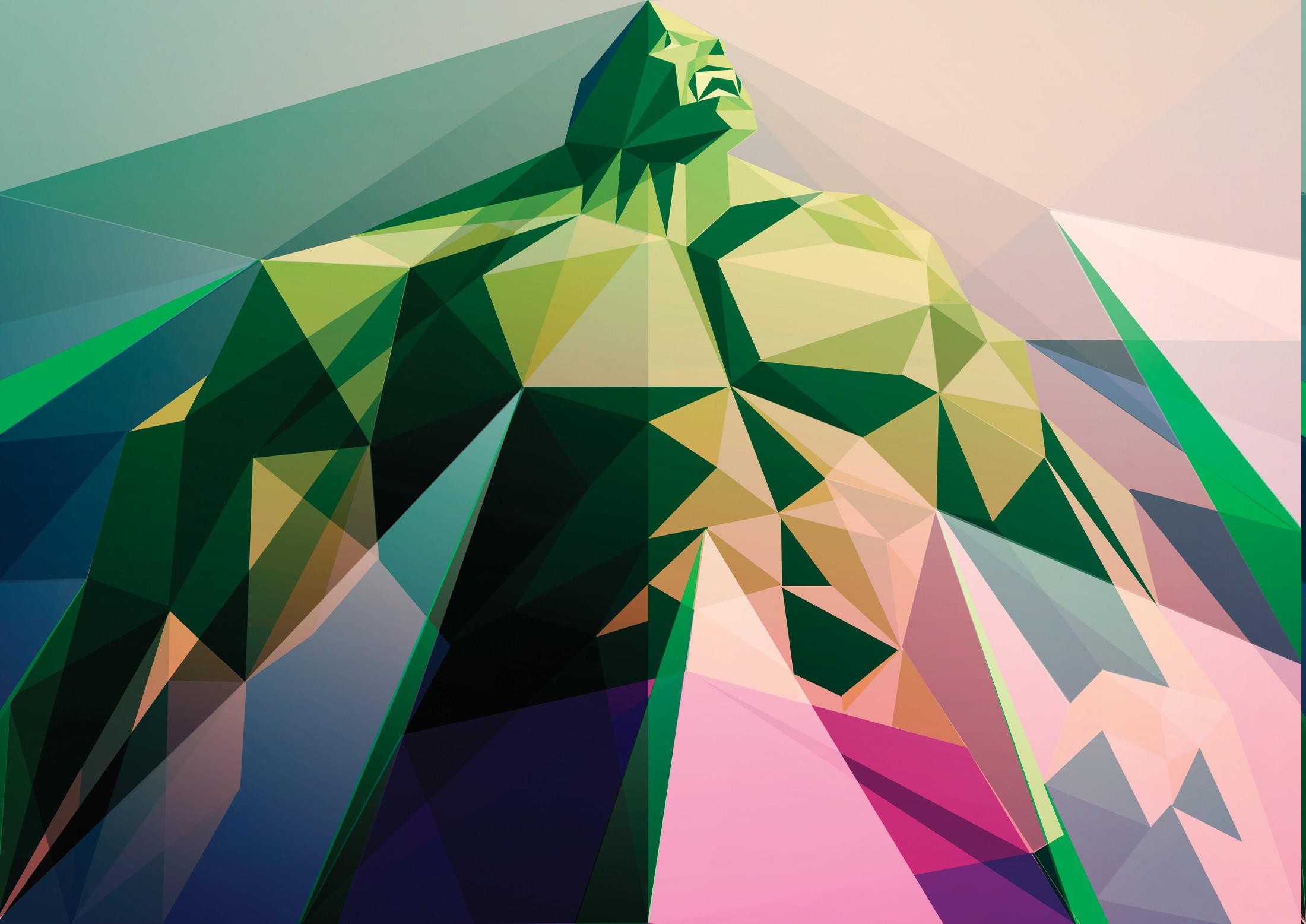 hulk wallpaper,verde,illustrazione,triangolo,disegno grafico,design